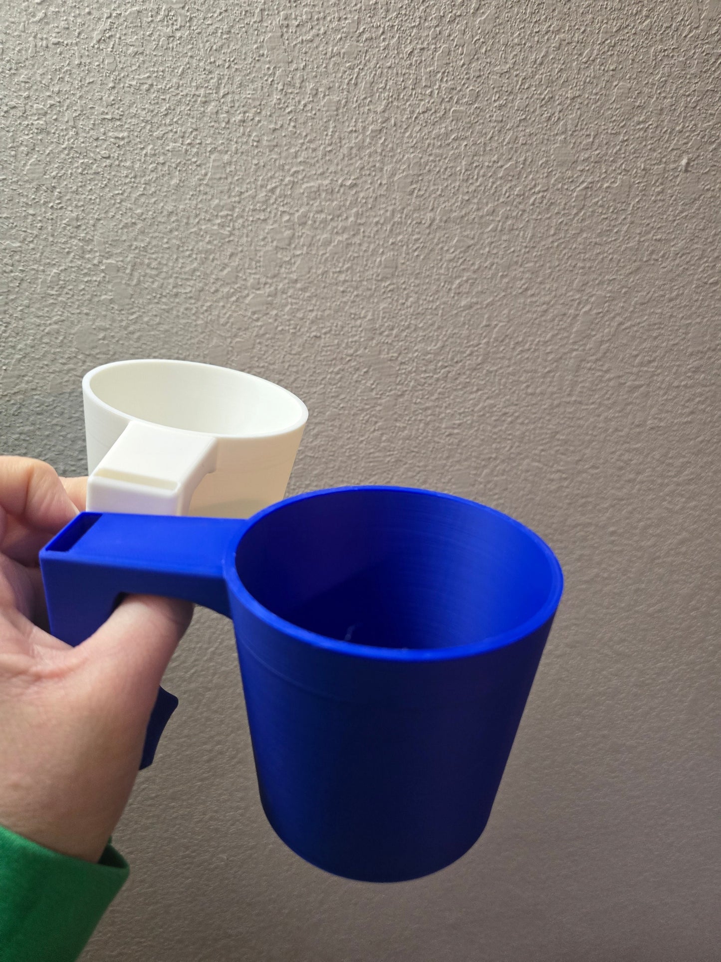 3D Printed Pint size ice cream holder plastic