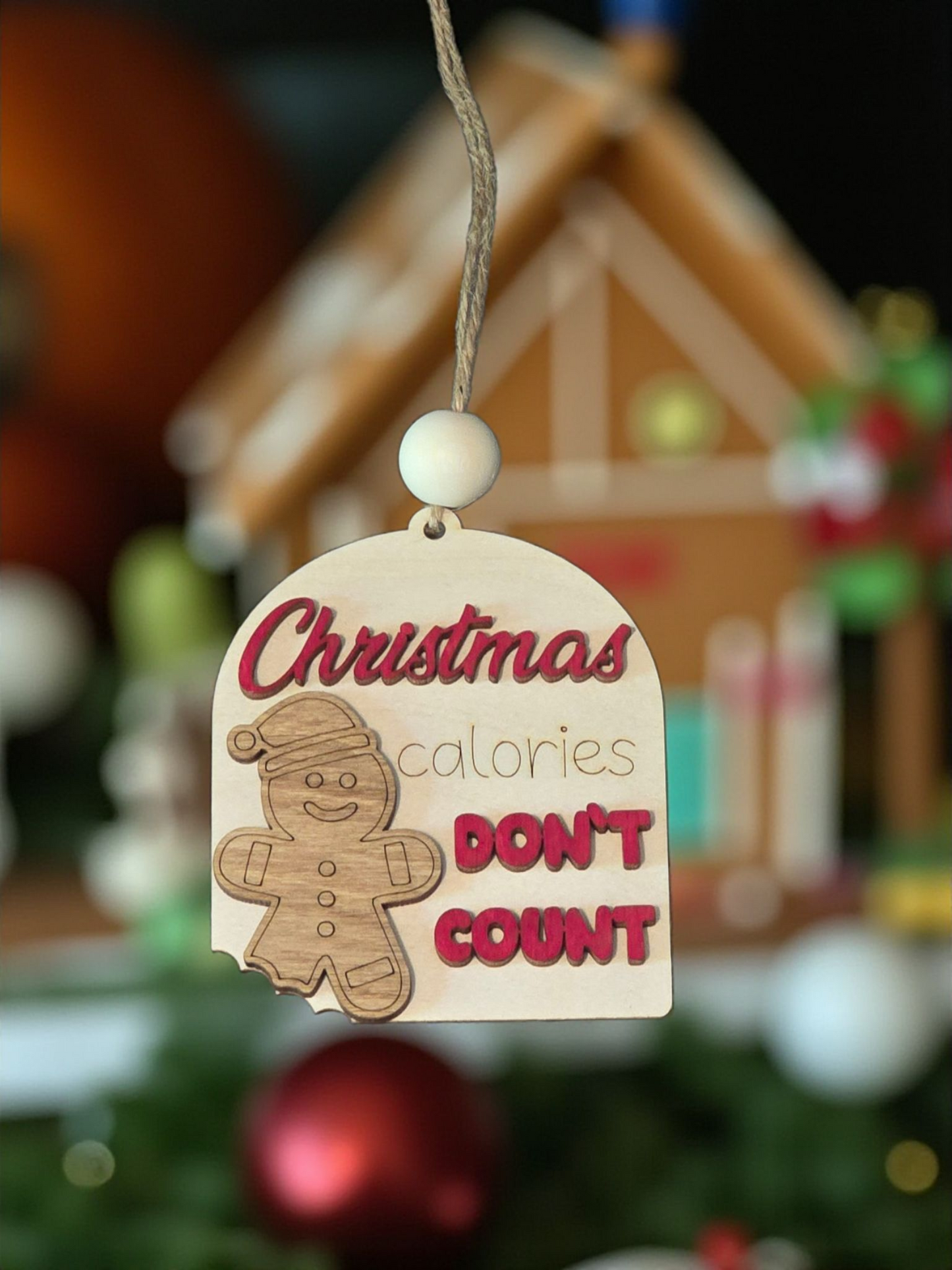 Christmas calories don't count Ornament