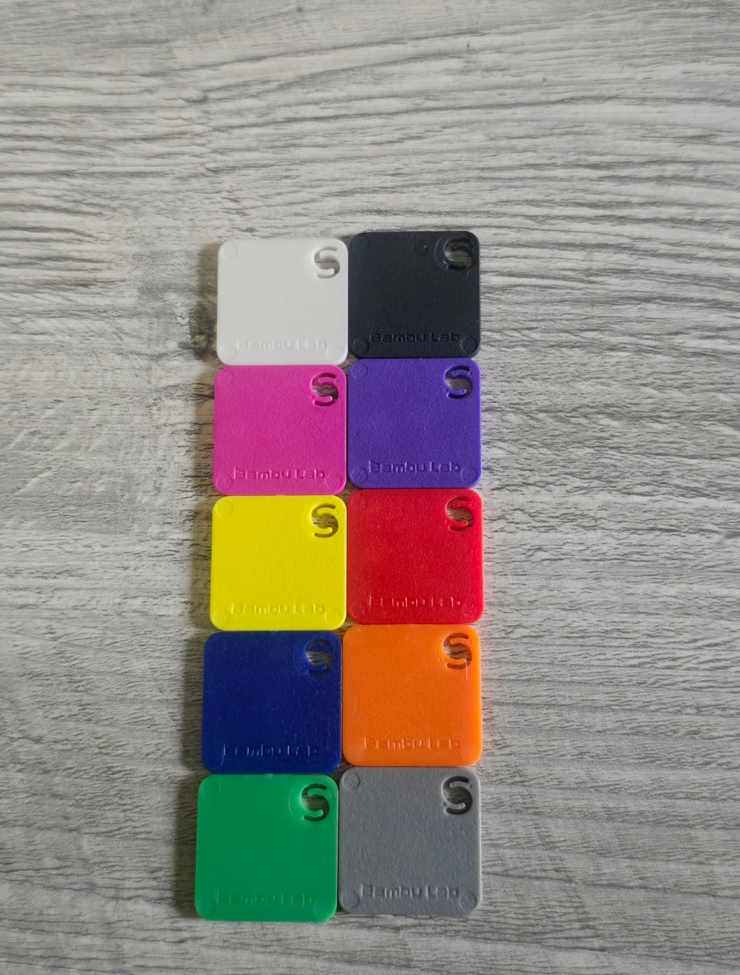 3D printed pharmacy RX sticky note holder personalized with name
