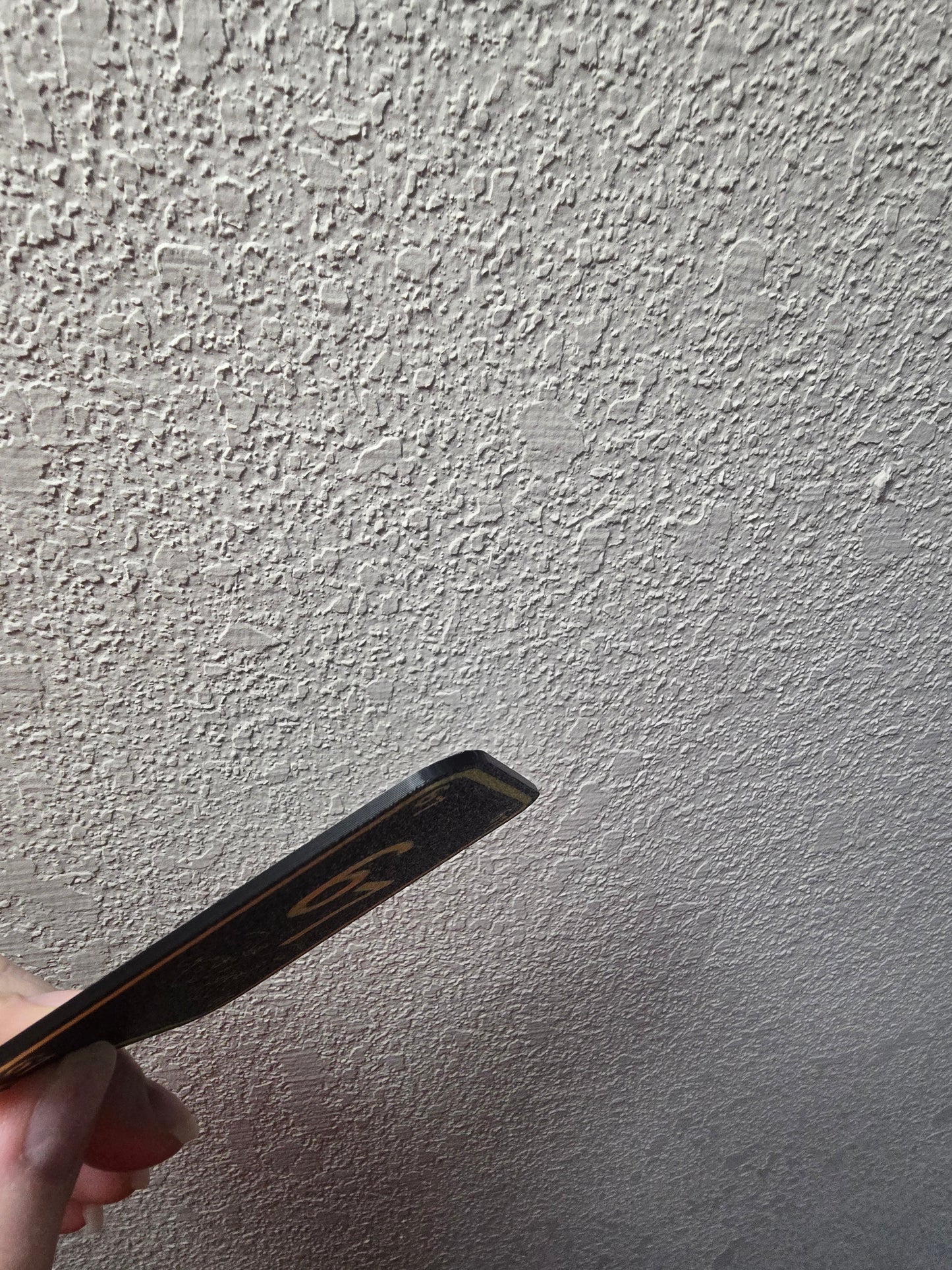 3D printed 6 7 with hands card