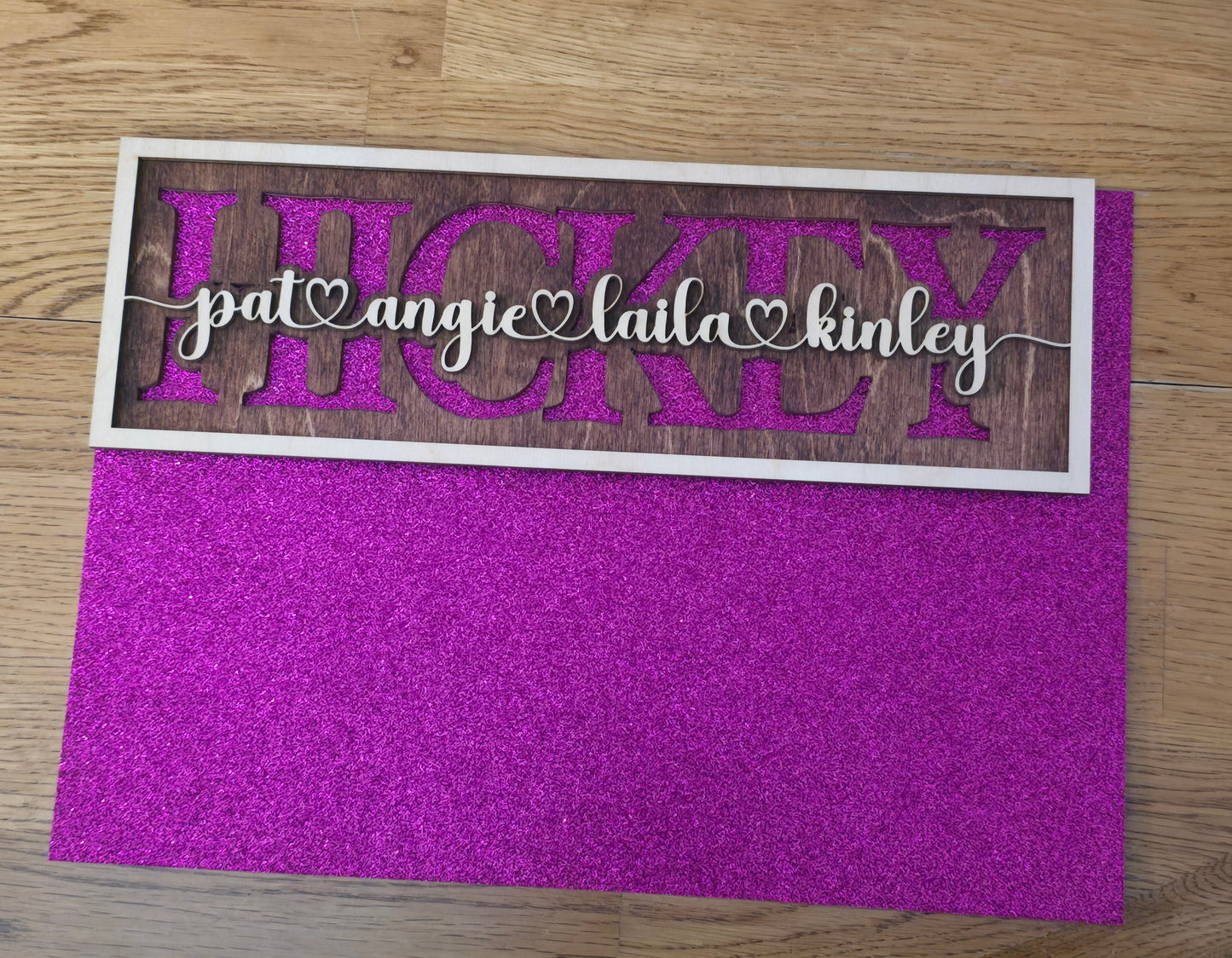Mothers Day Sign Family personalized