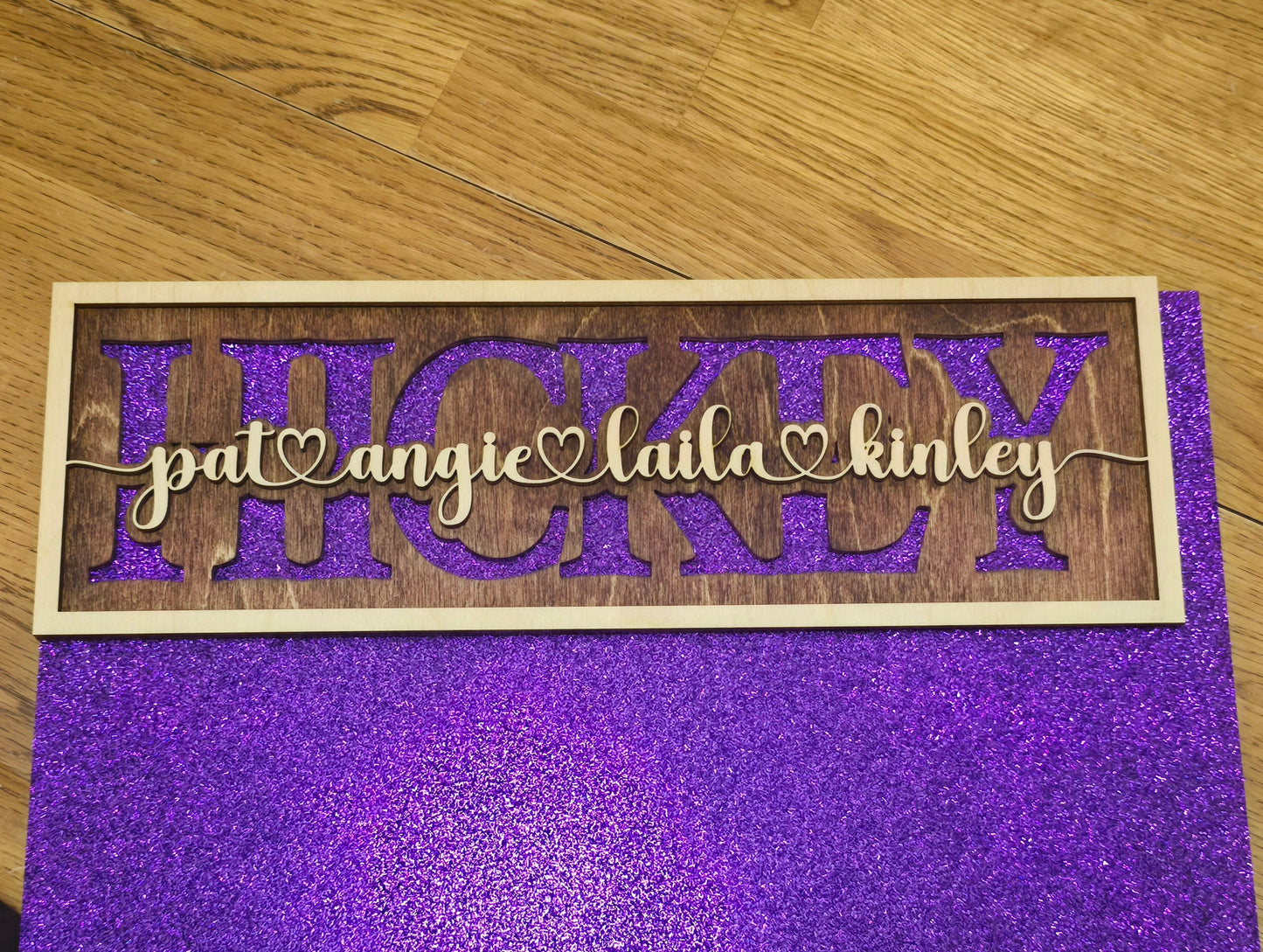 Mothers Day Sign Family personalized