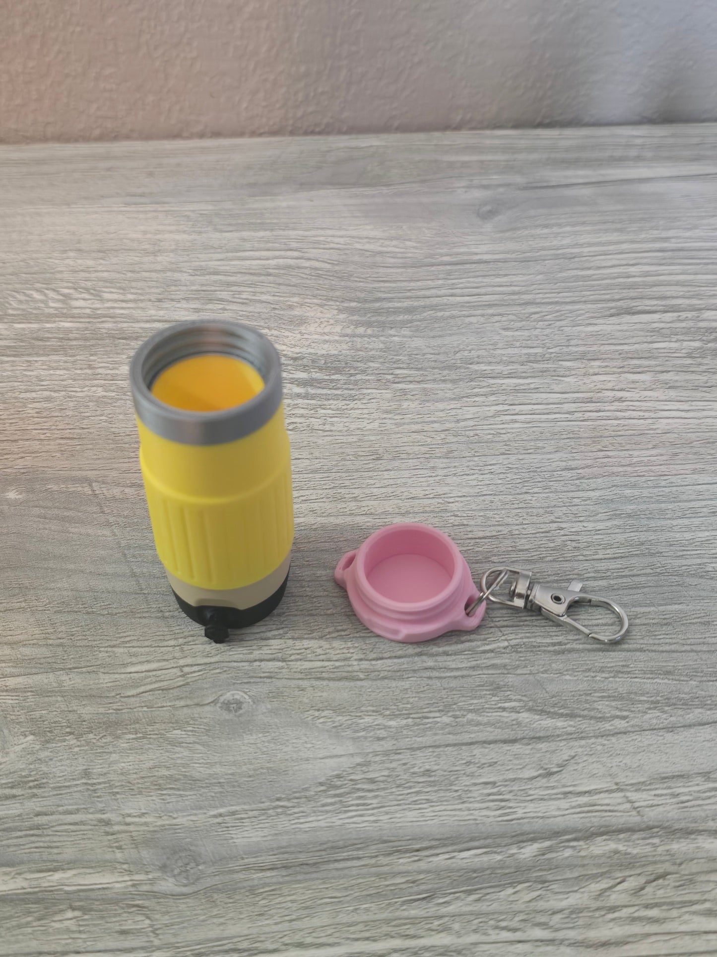 3D printed Pencil shape slim can cooler or keychain