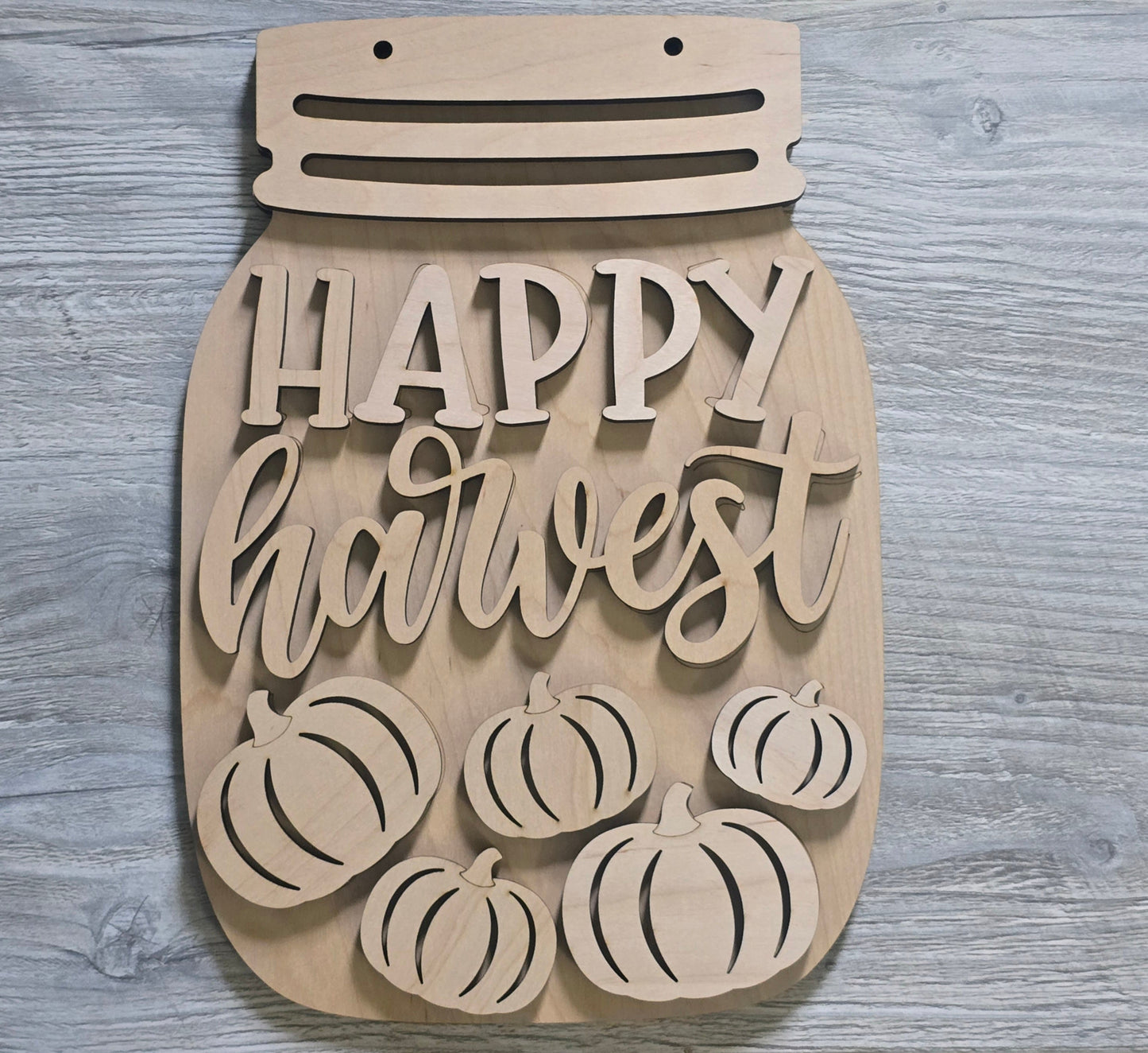 Mason jar signs DIY