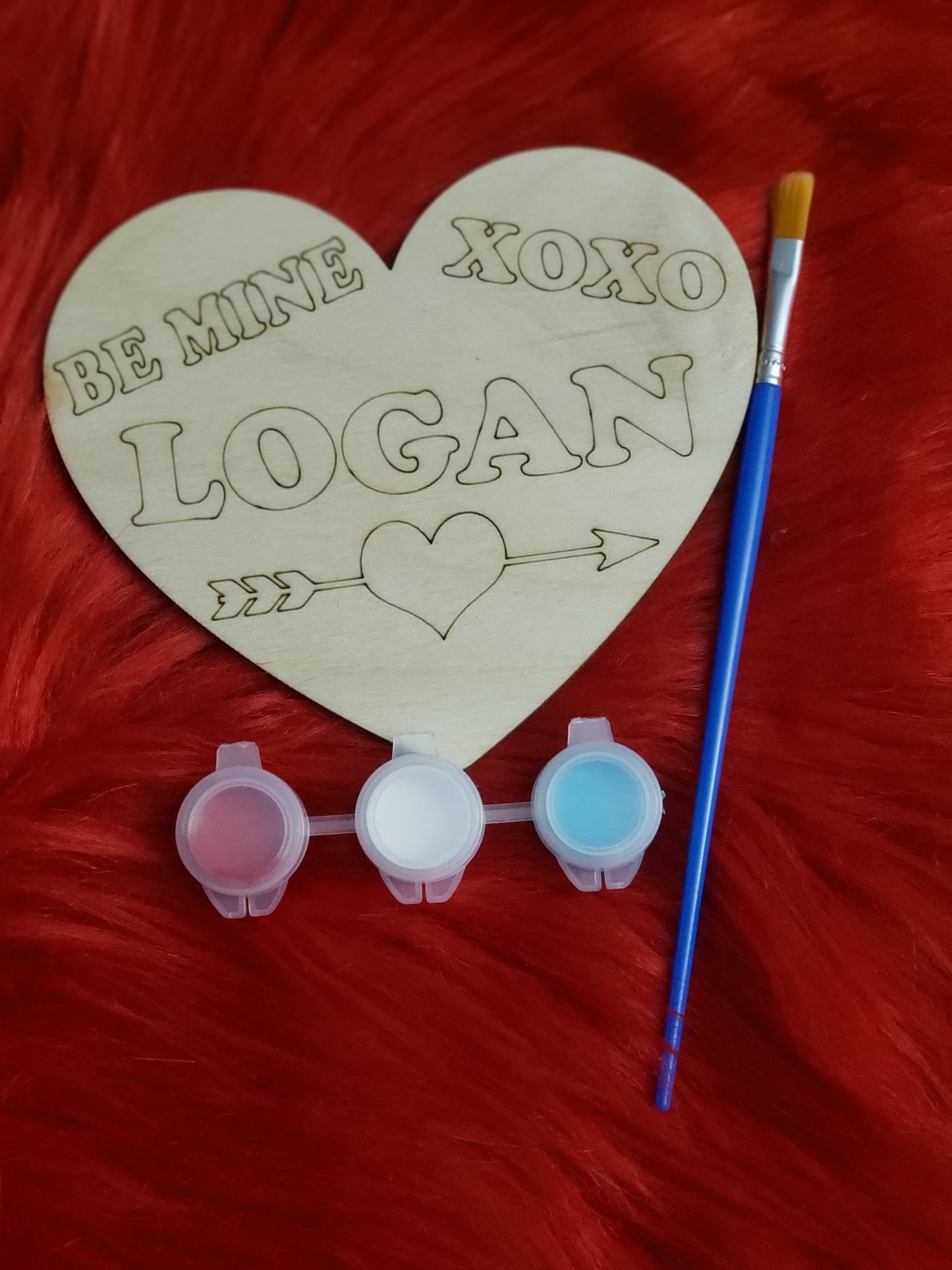 Valentine's Personalized Paint Kit