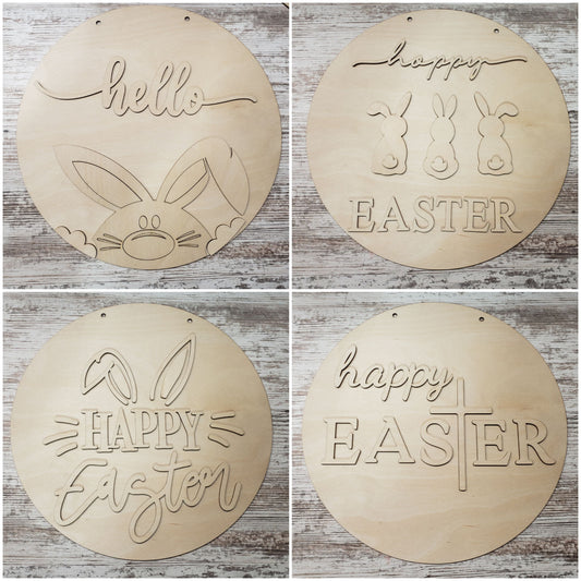 Easter Signs 11.5" 4 Choices