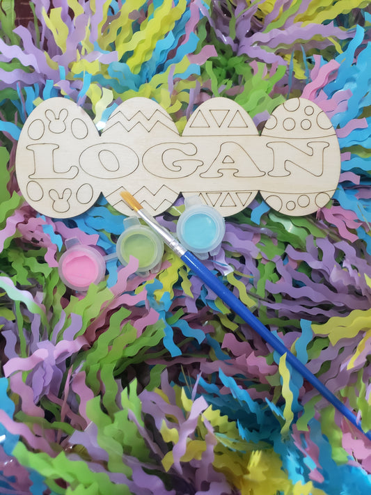 Easter Egg Paint Project Personalized