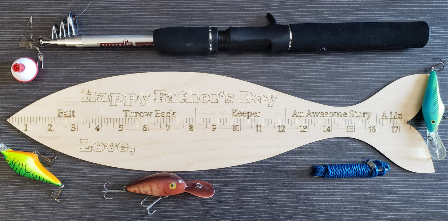 Fish Ruler Personalized