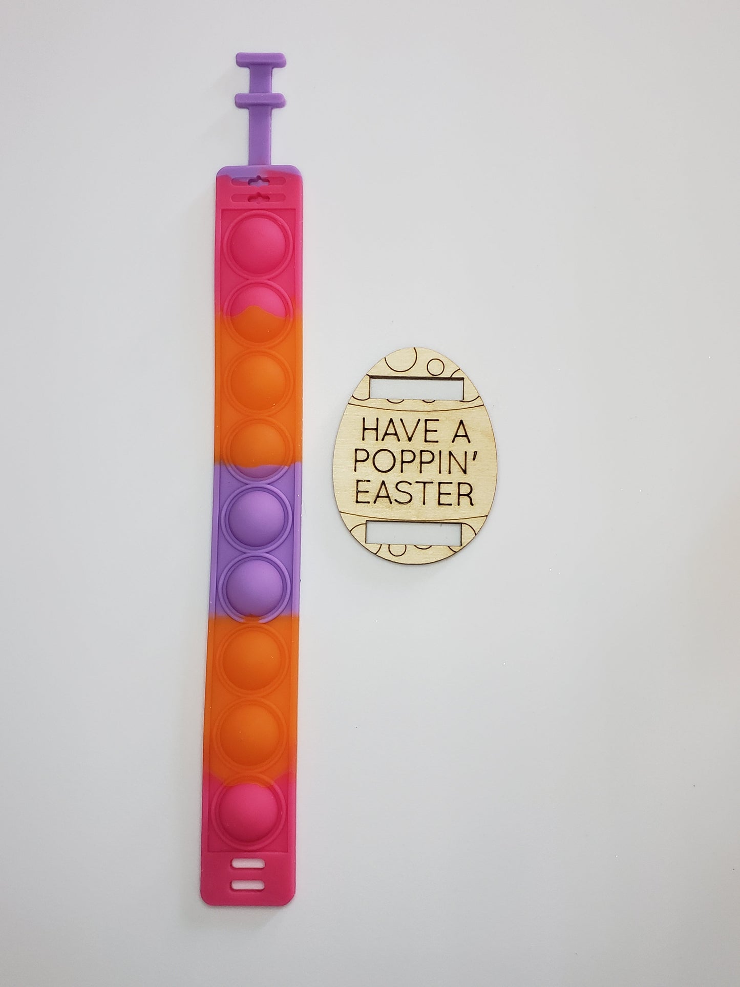 Easter Pop its Bracelet and Keychains