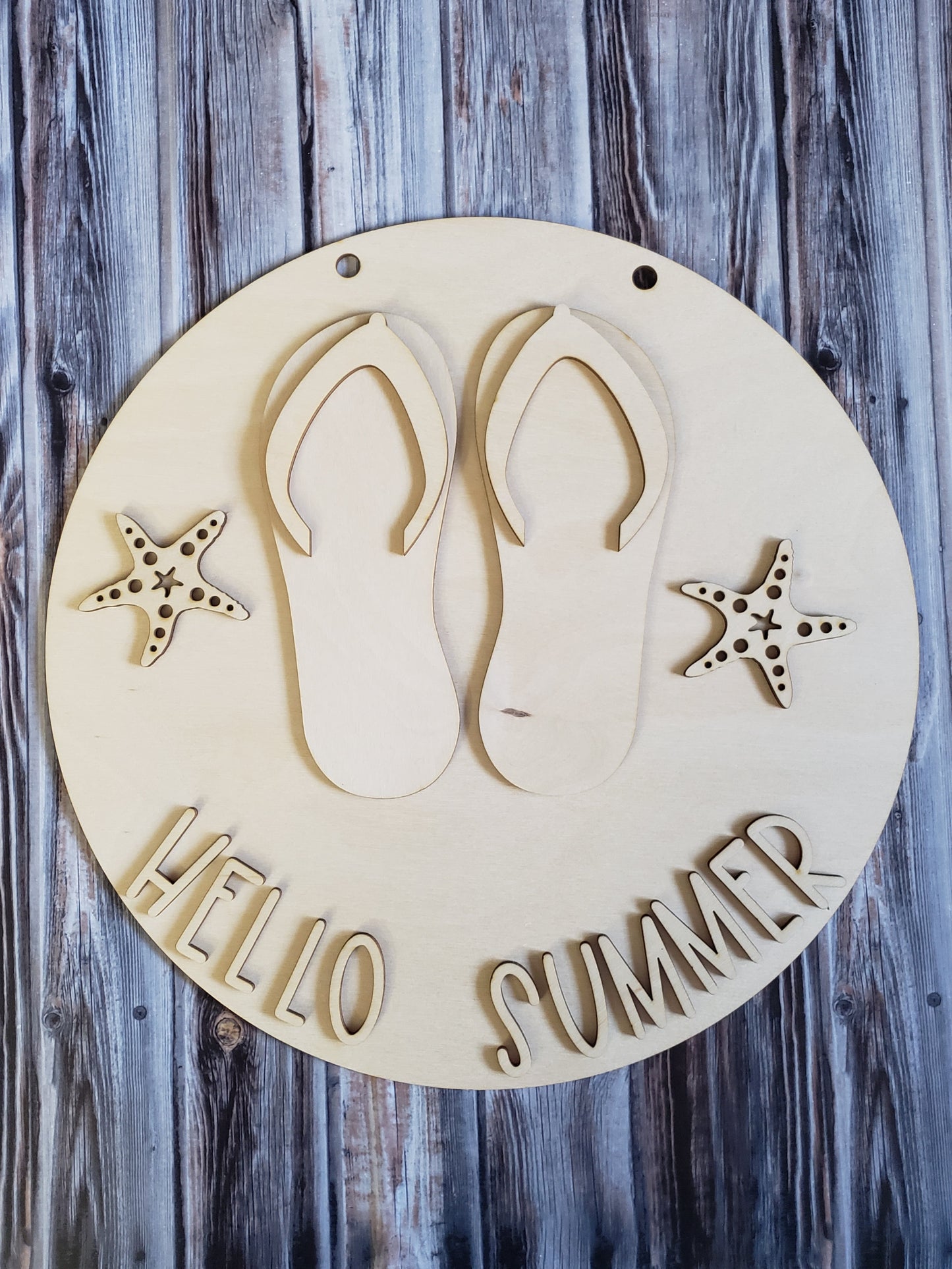 DIY Signs 11.5" Multiple Summer