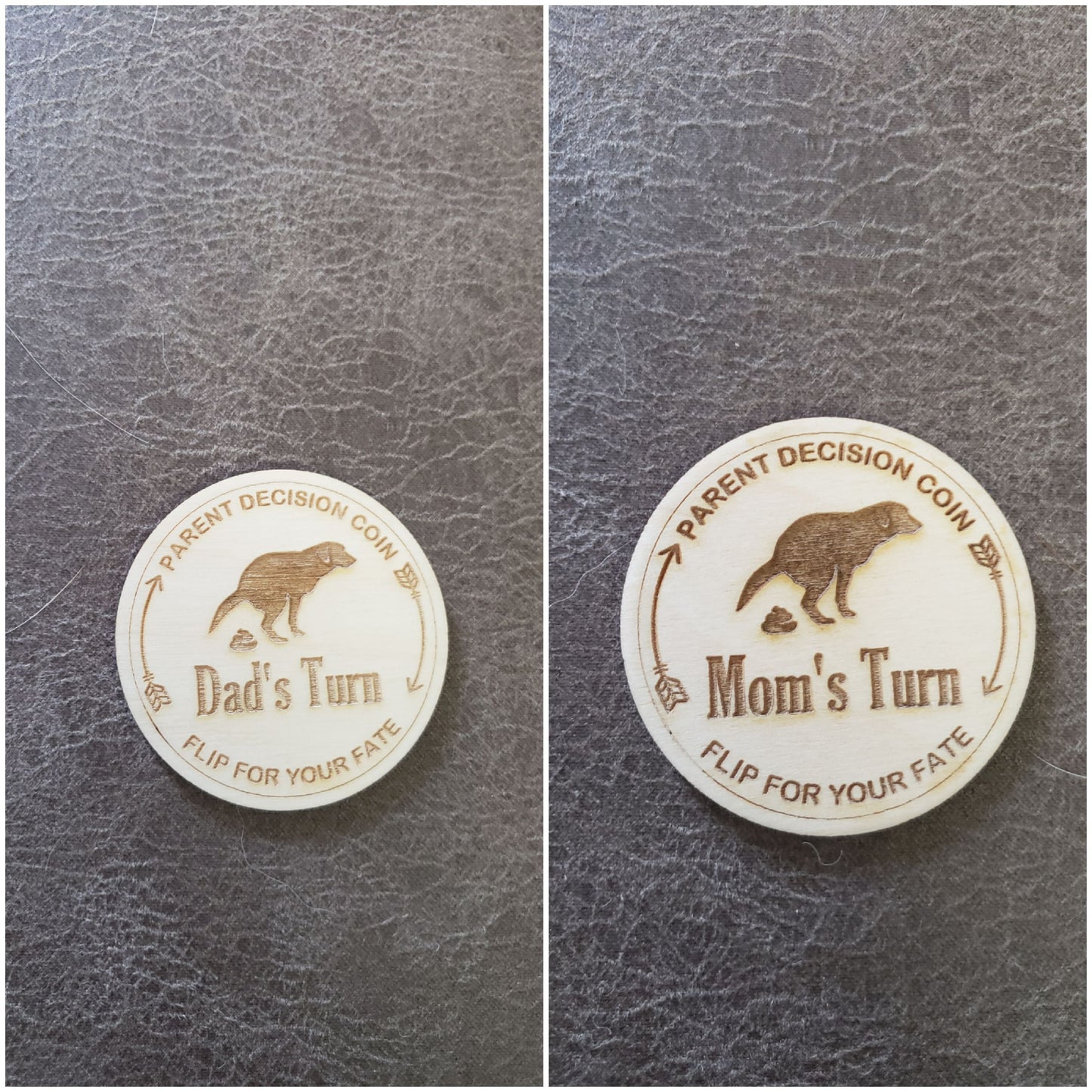 Parent decision coin