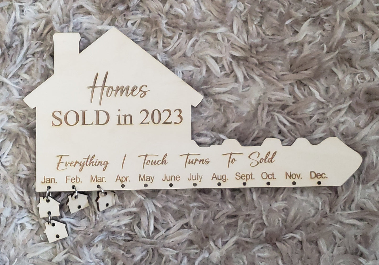 Homes SOLD in personalized year
