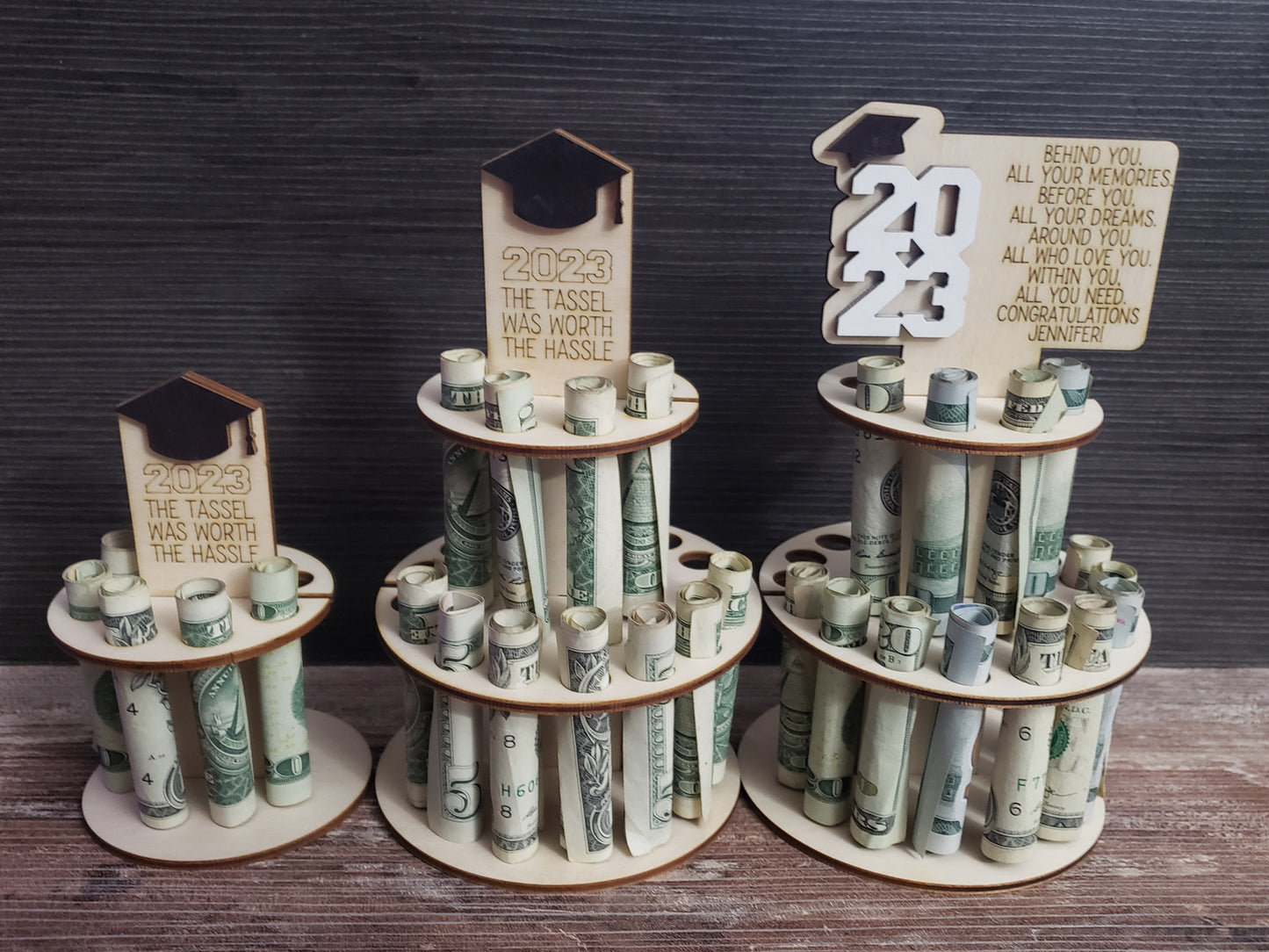 Money Birthday Graduation Cakes Personalized