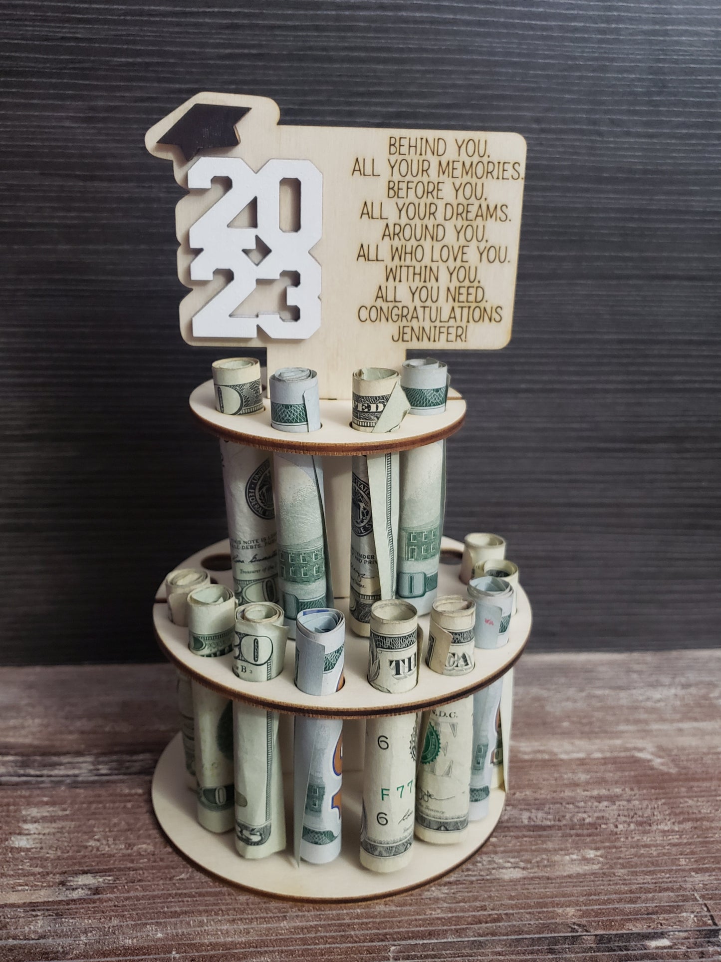 Money Birthday Graduation Cakes Personalized