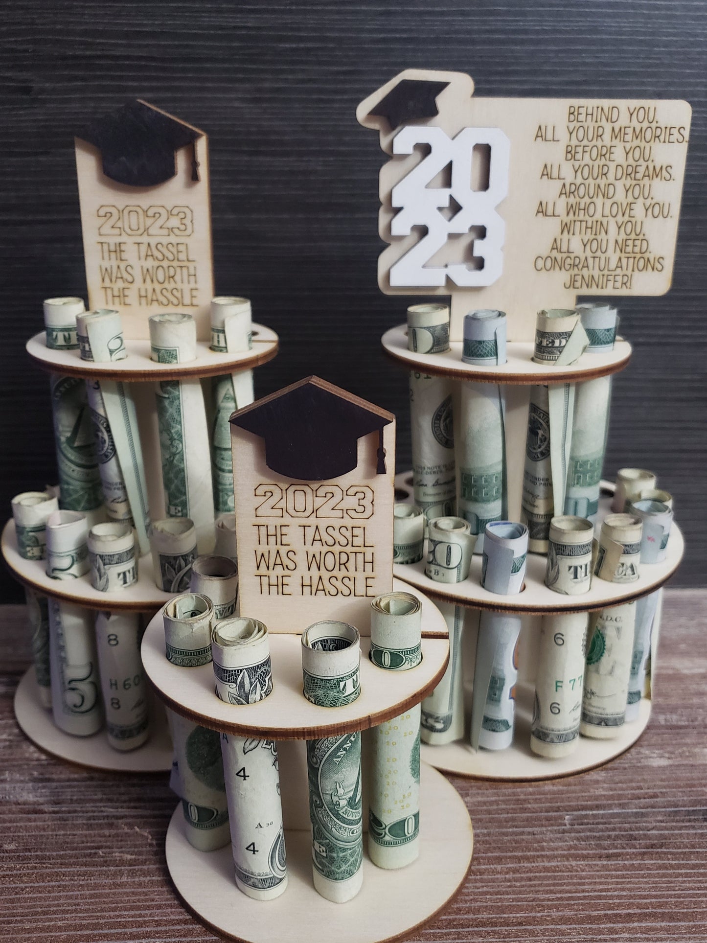 Money Birthday Graduation Cakes Personalized