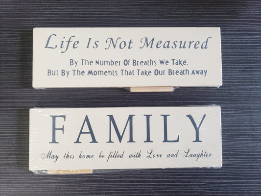Family Plaques