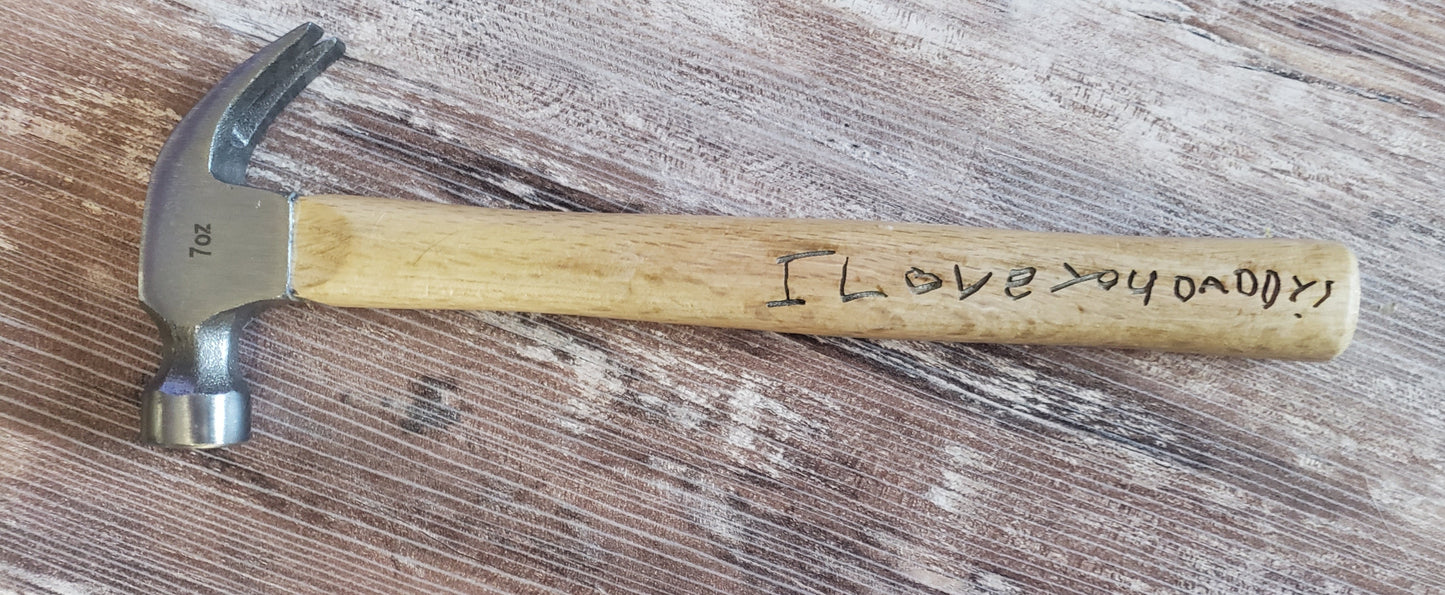 Hammer for Father's Day Personalized