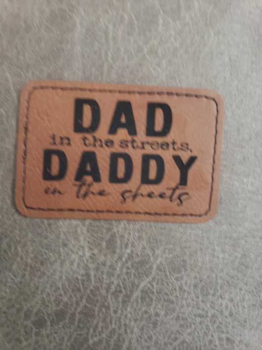 Dad in the streets Hat patch Multiple choices Men Fish weekend hooker show me your bobbers boats hoes 24