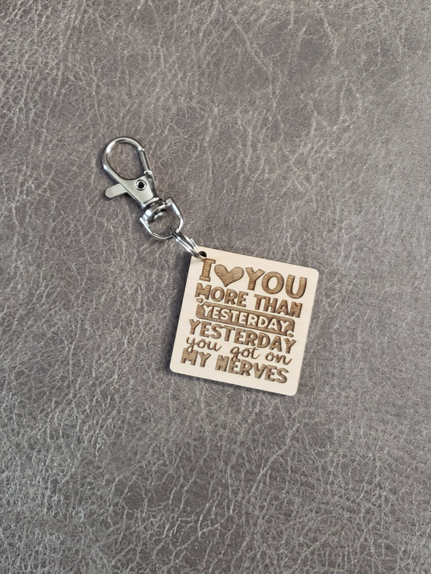 On My Last Nerve keychains and magnet