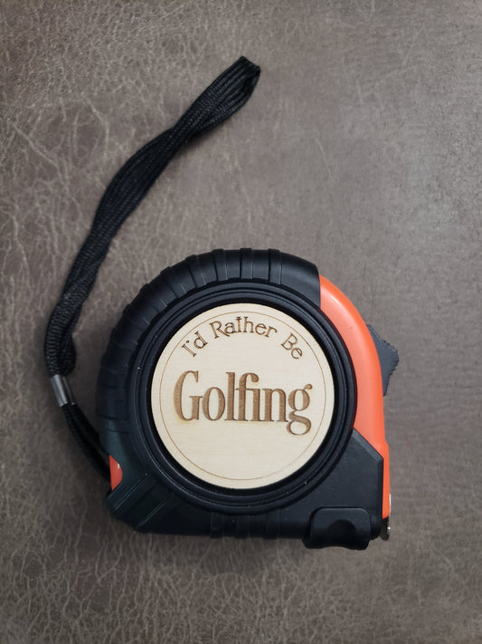 I'd rather be  Measuring Tapes Personalized