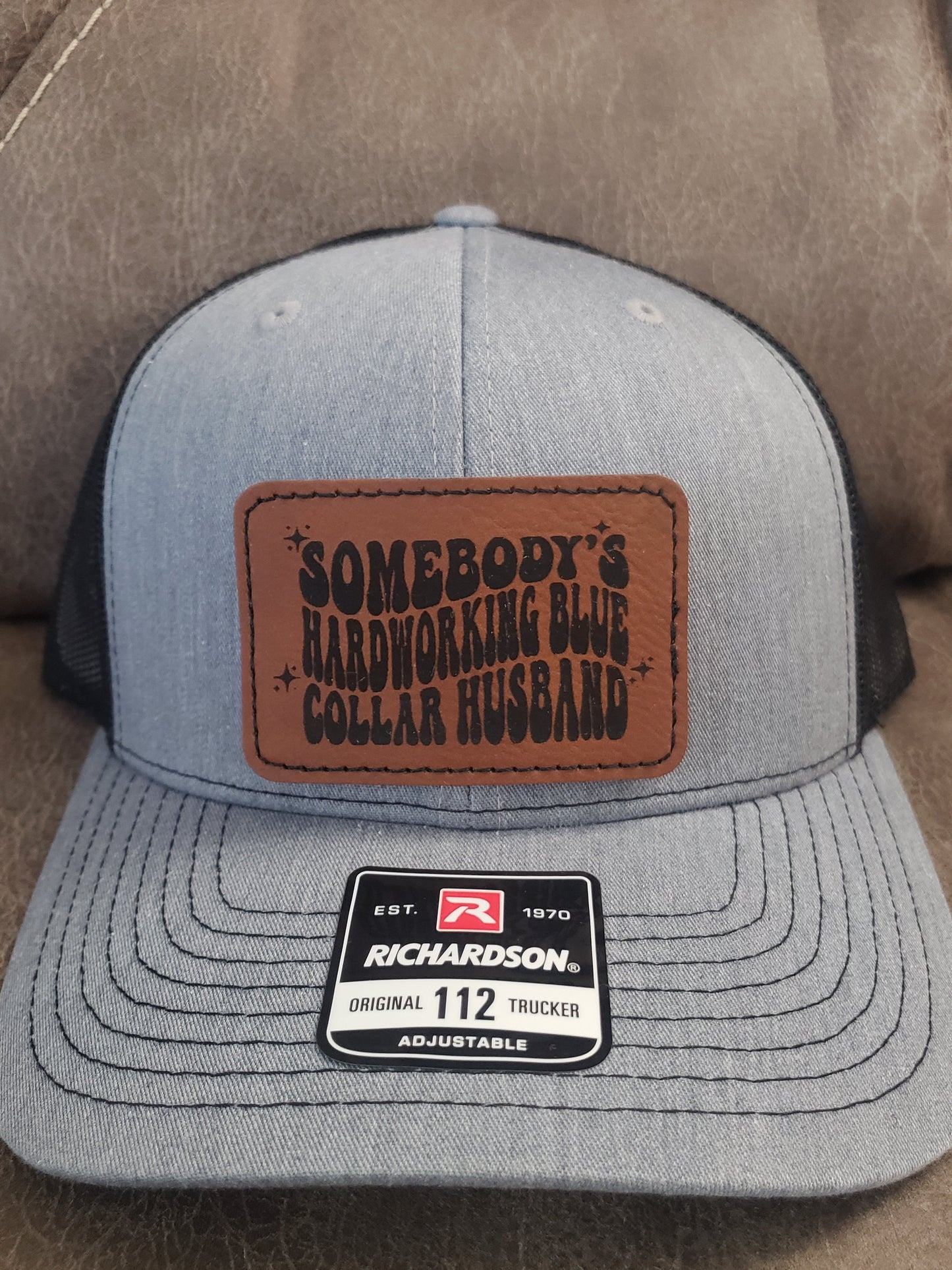 Richardson 112 Hats Dirty Hands Clean Money Work Lineman Welding