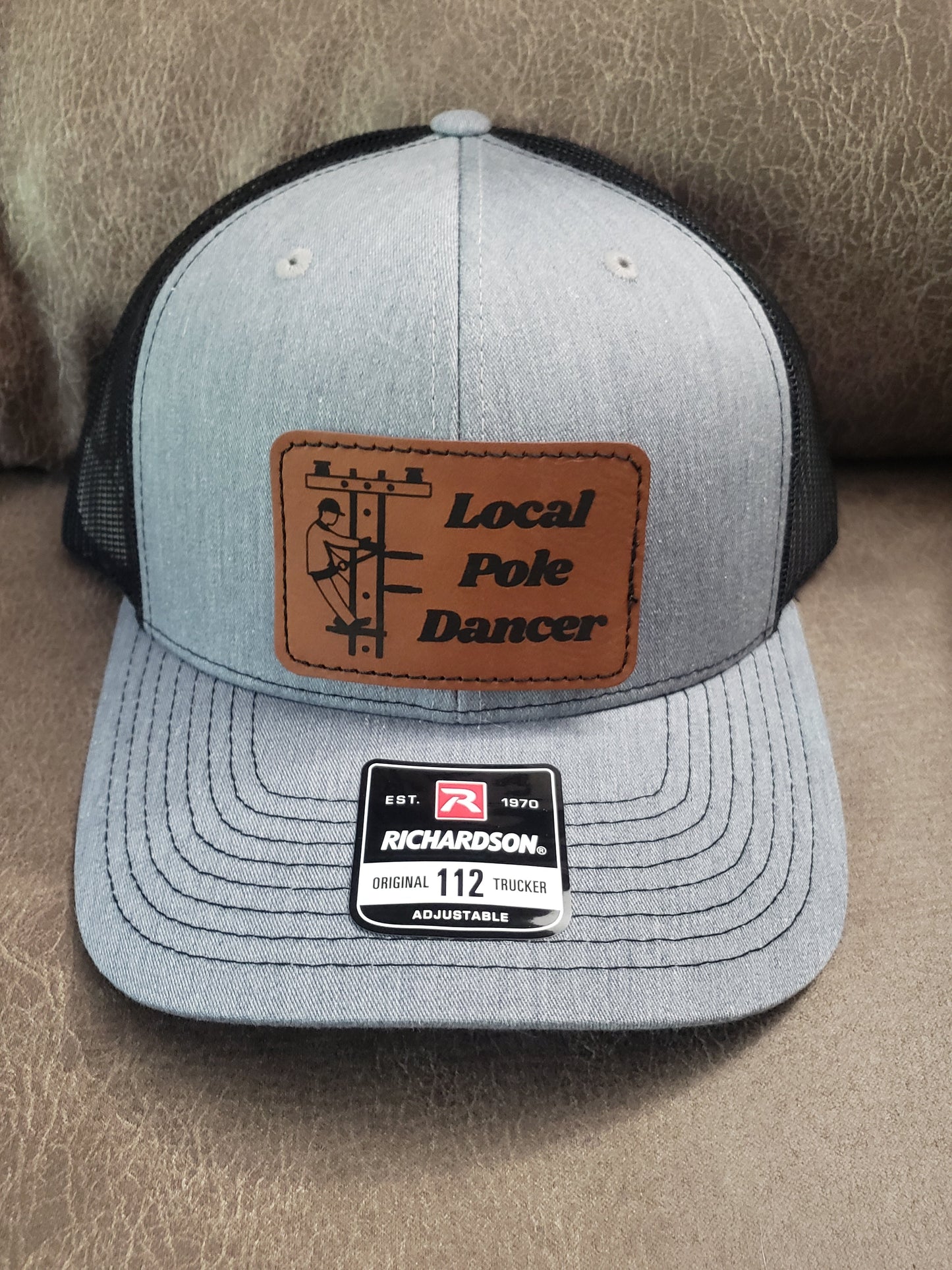 Richardson 112 Hats Dirty Hands Clean Money Work Lineman Welding