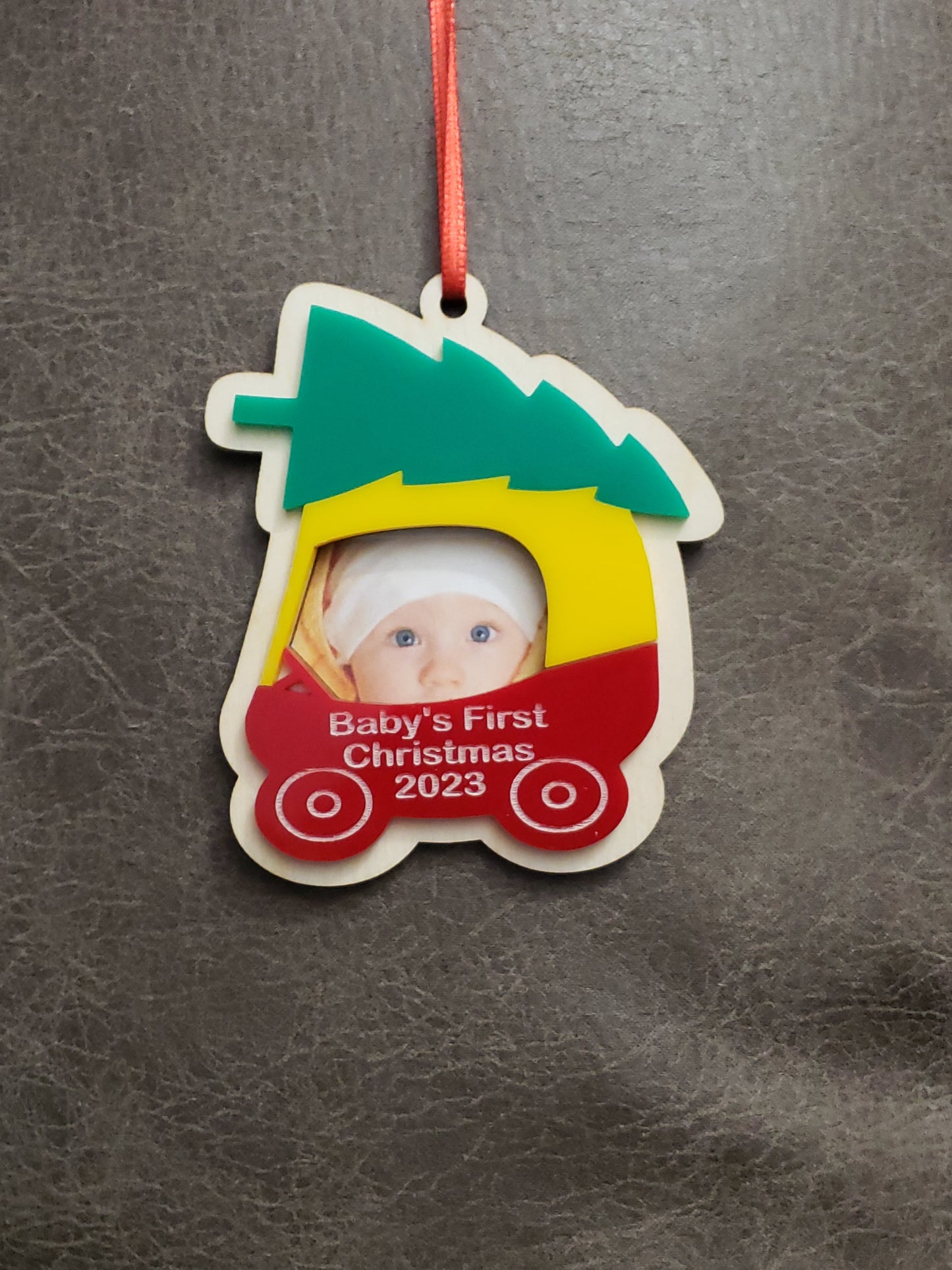 Coupe Car Christmas Ornament Personalized