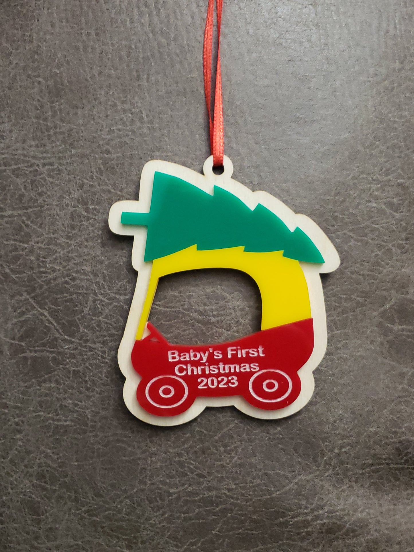 Coupe Car Christmas Ornament Personalized