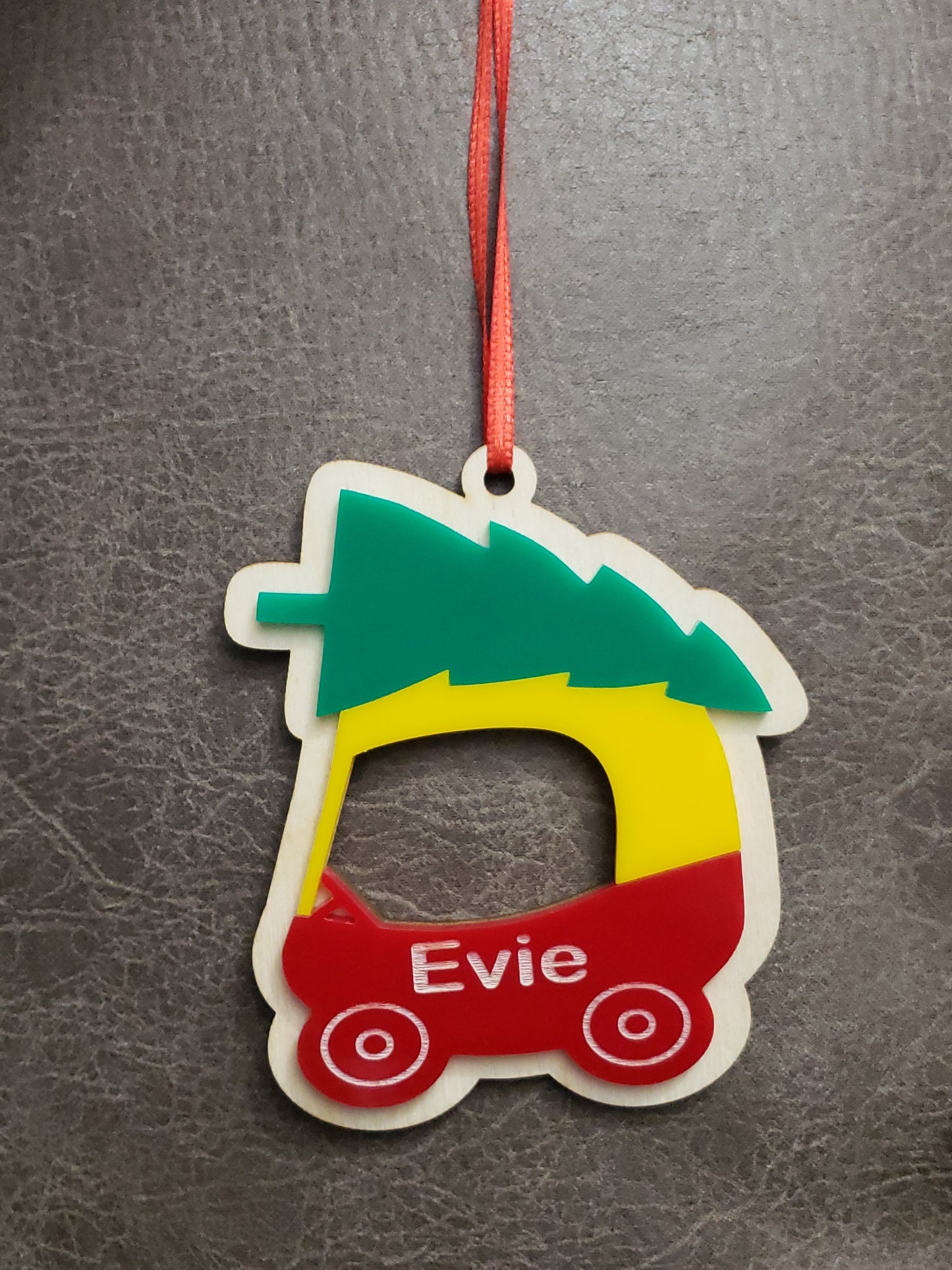 Coupe Car Christmas Ornament Personalized
