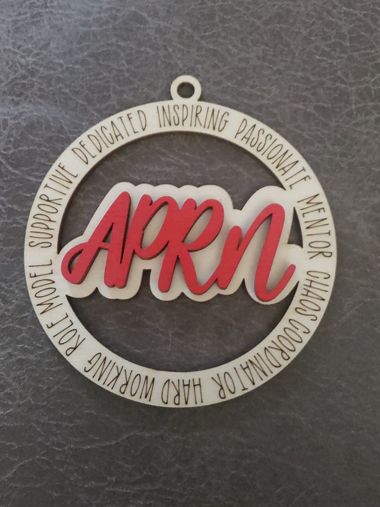 Teacher Bus Driver Principal Para APRN Nurse LPN CNA Childcare Provider Christmas Ornament