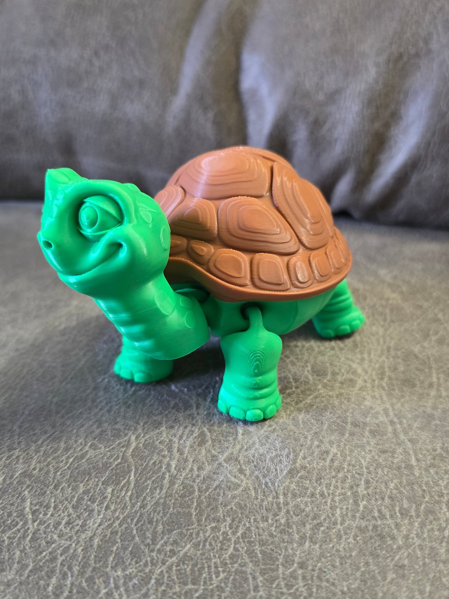 Turtle With removal shell 3D Printed