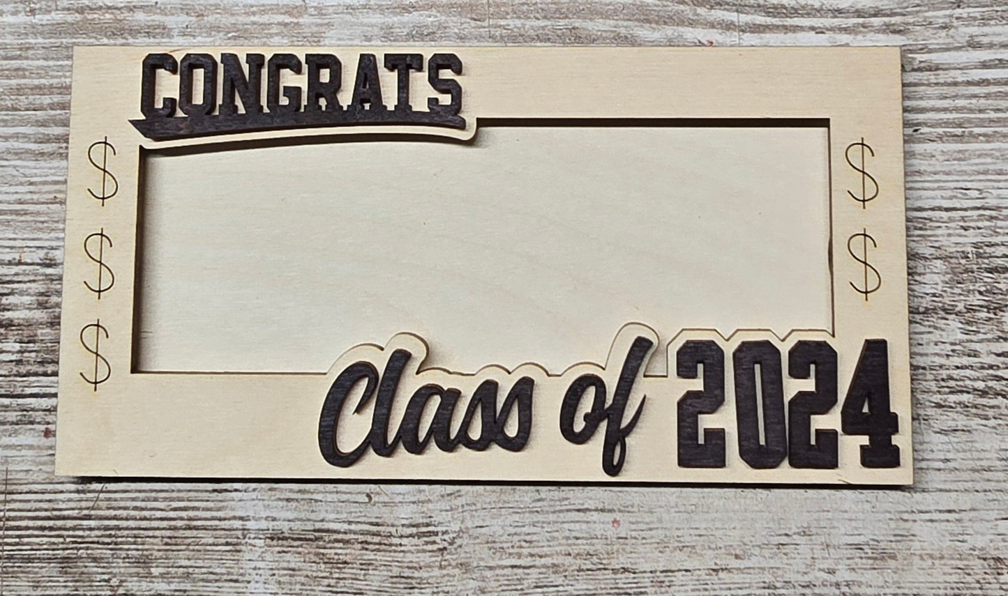 Congrats Class of 2025 money holder