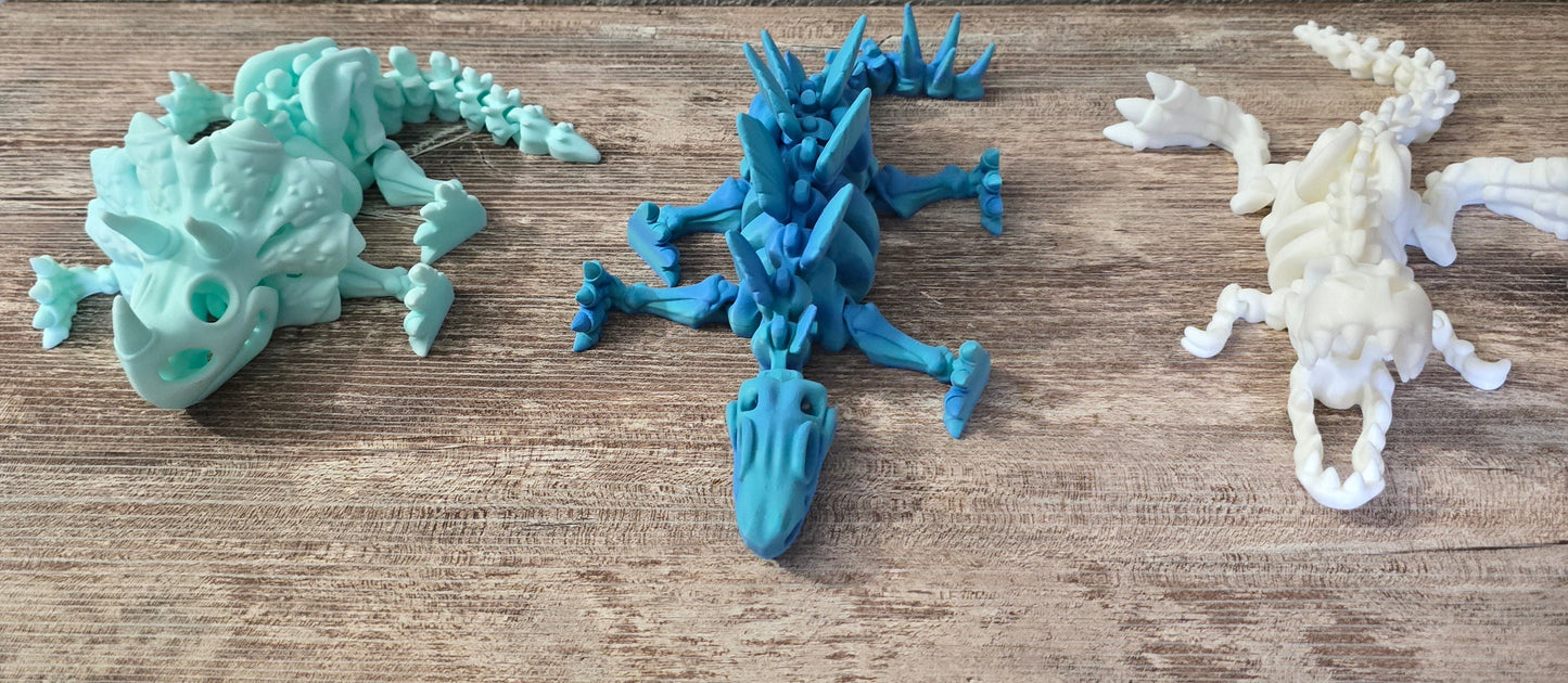 Dinosaurs 3D printed