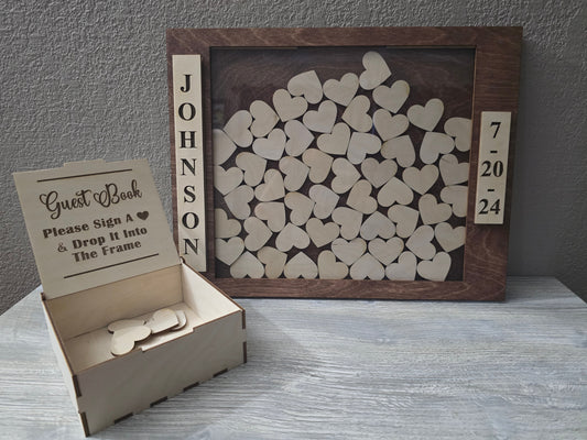 Guestbook Graduate Wedding Personalized for wedding last name