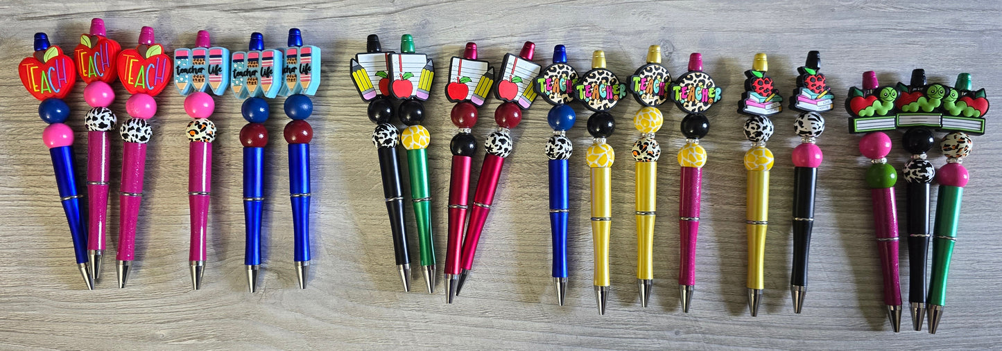 Teacher beaded pens