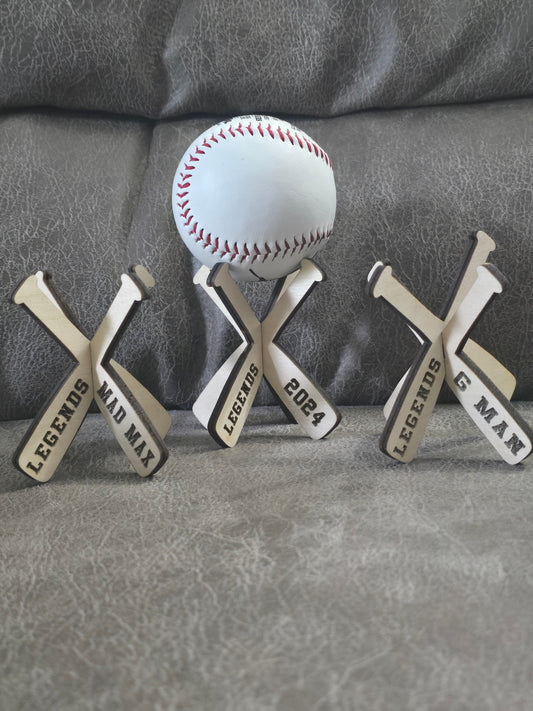 Baseball holders Personalized