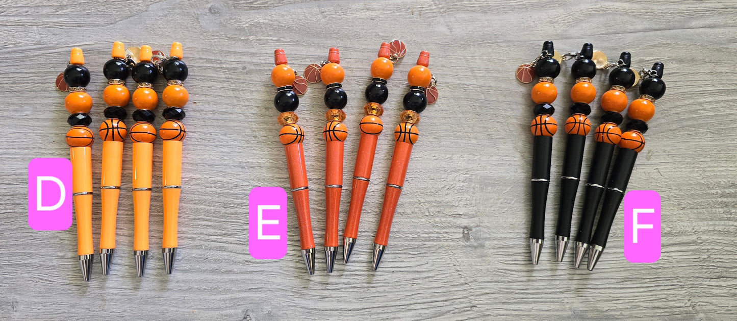 Beaded pens
