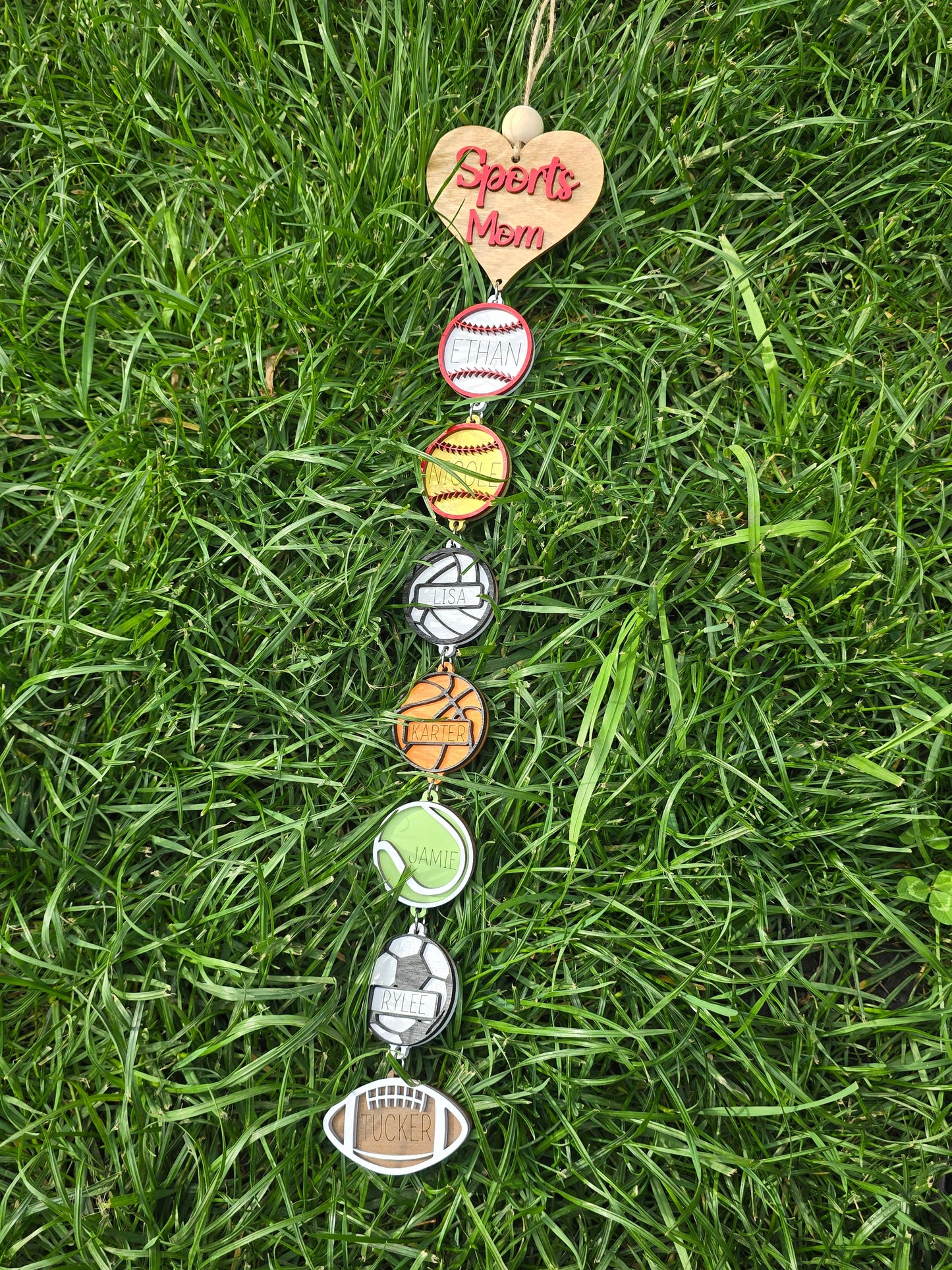 Baseball Mama with mitt and baseball / softball Personalized