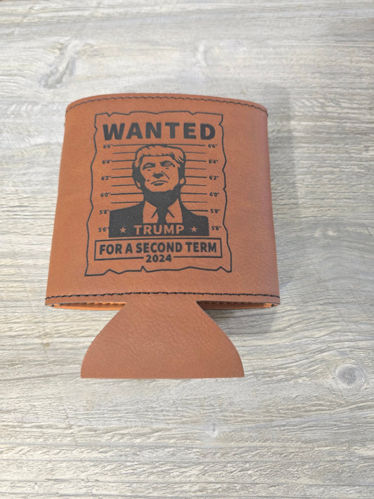 Trump wanted for second term I'm voting felon Koozie
