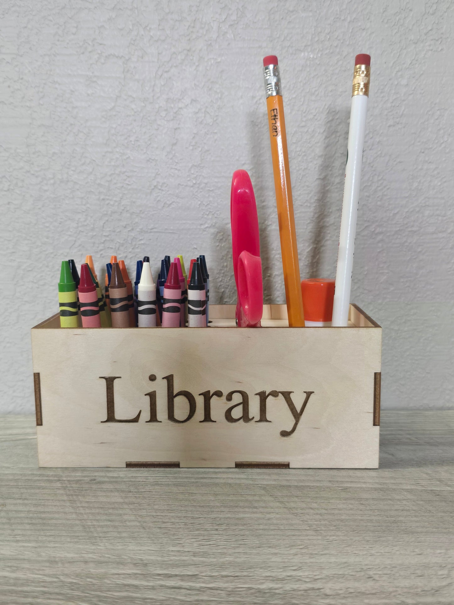 School supply holder Personalized