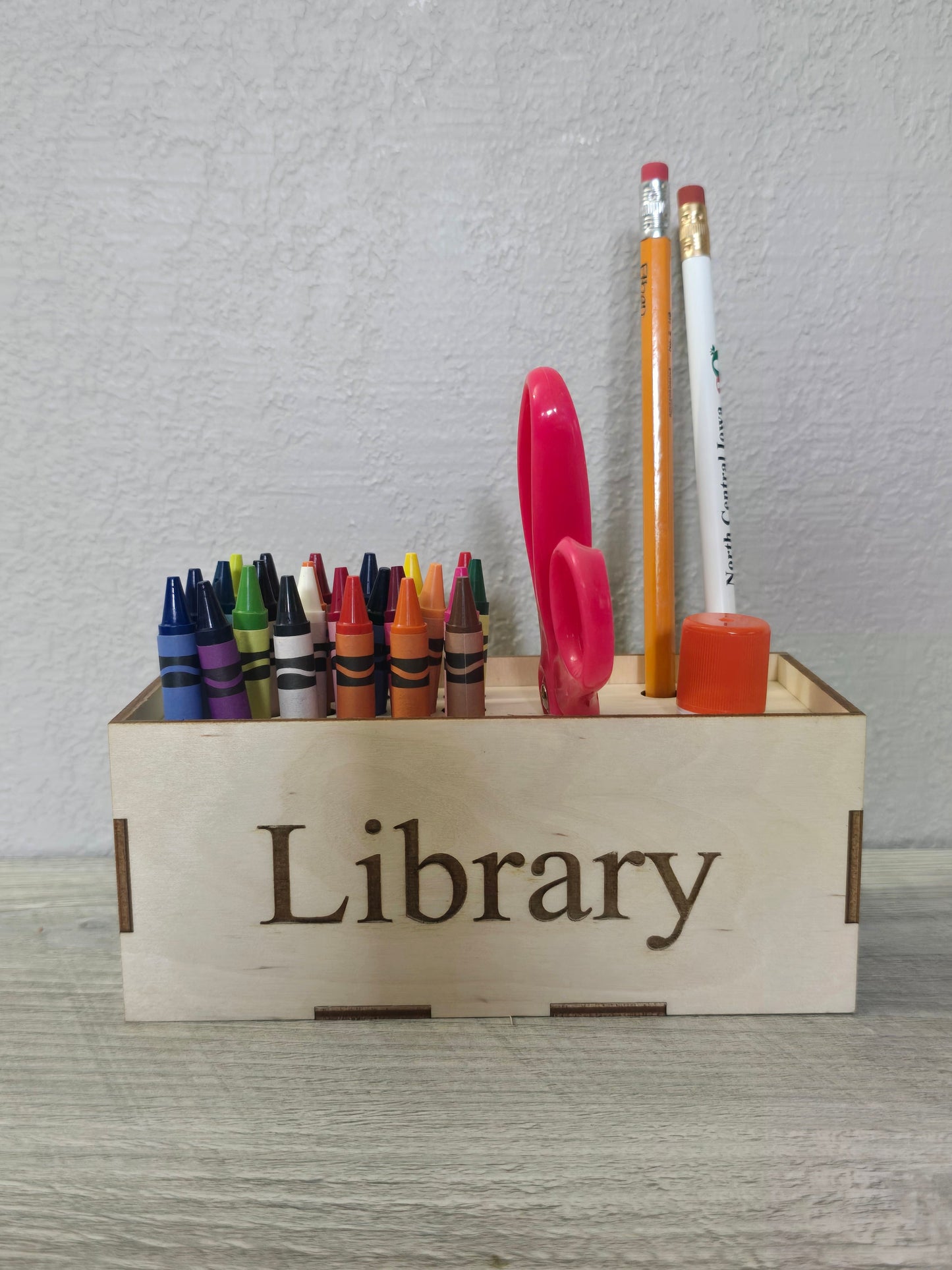 School supply holder Personalized