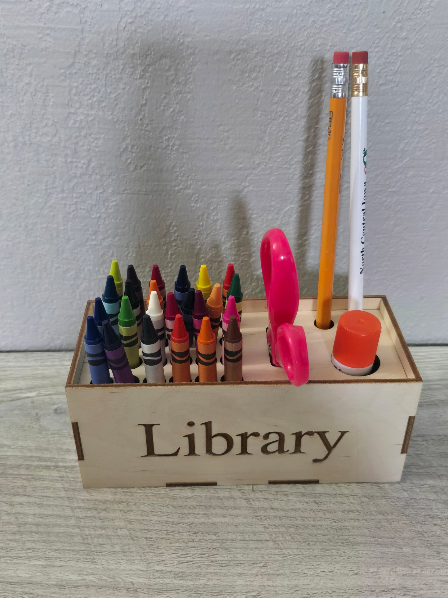 School supply holder Personalized
