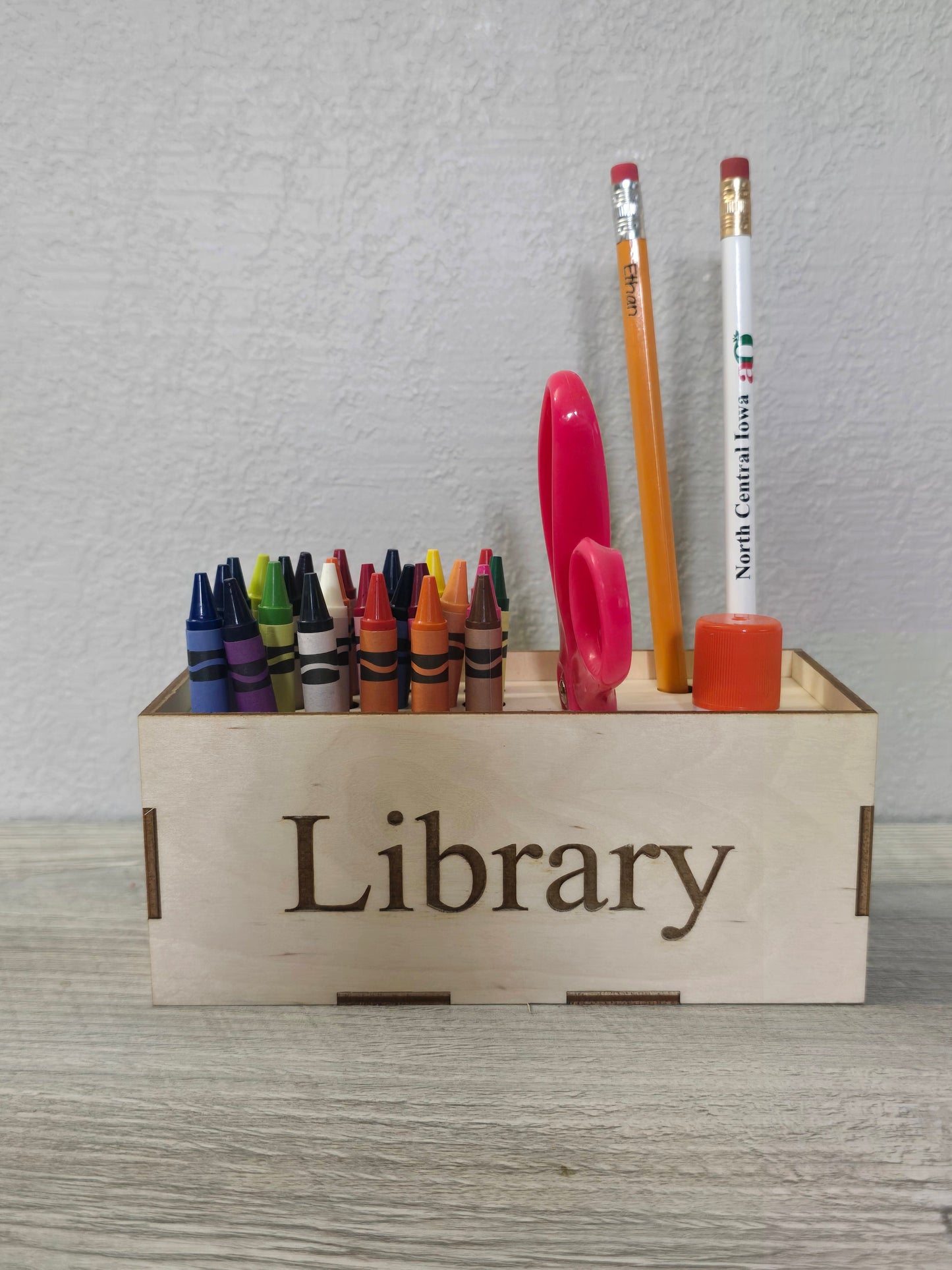 School supply holder Personalized