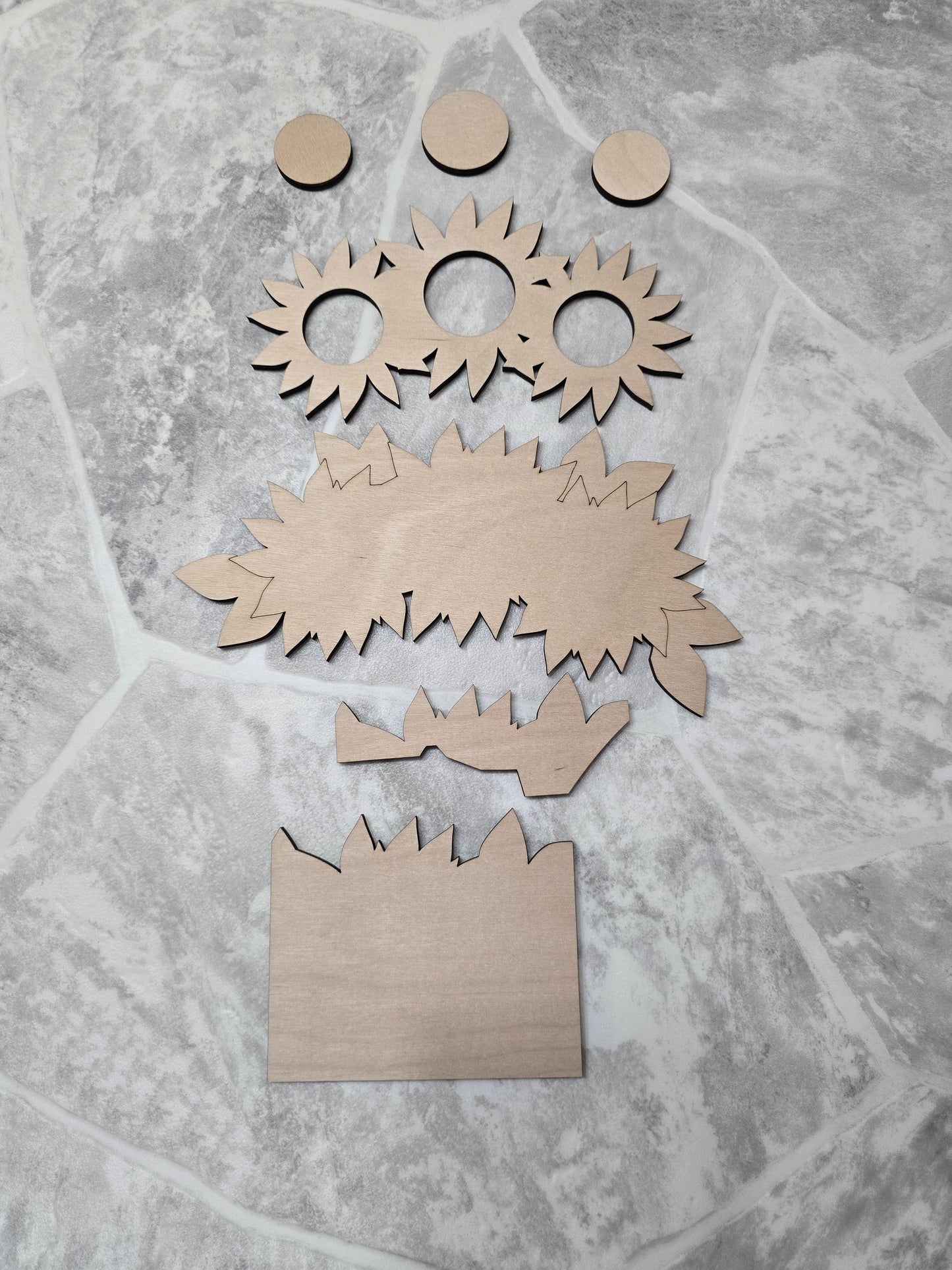 Highland Cow Interchangeable Head Wear Door Hanger DIY