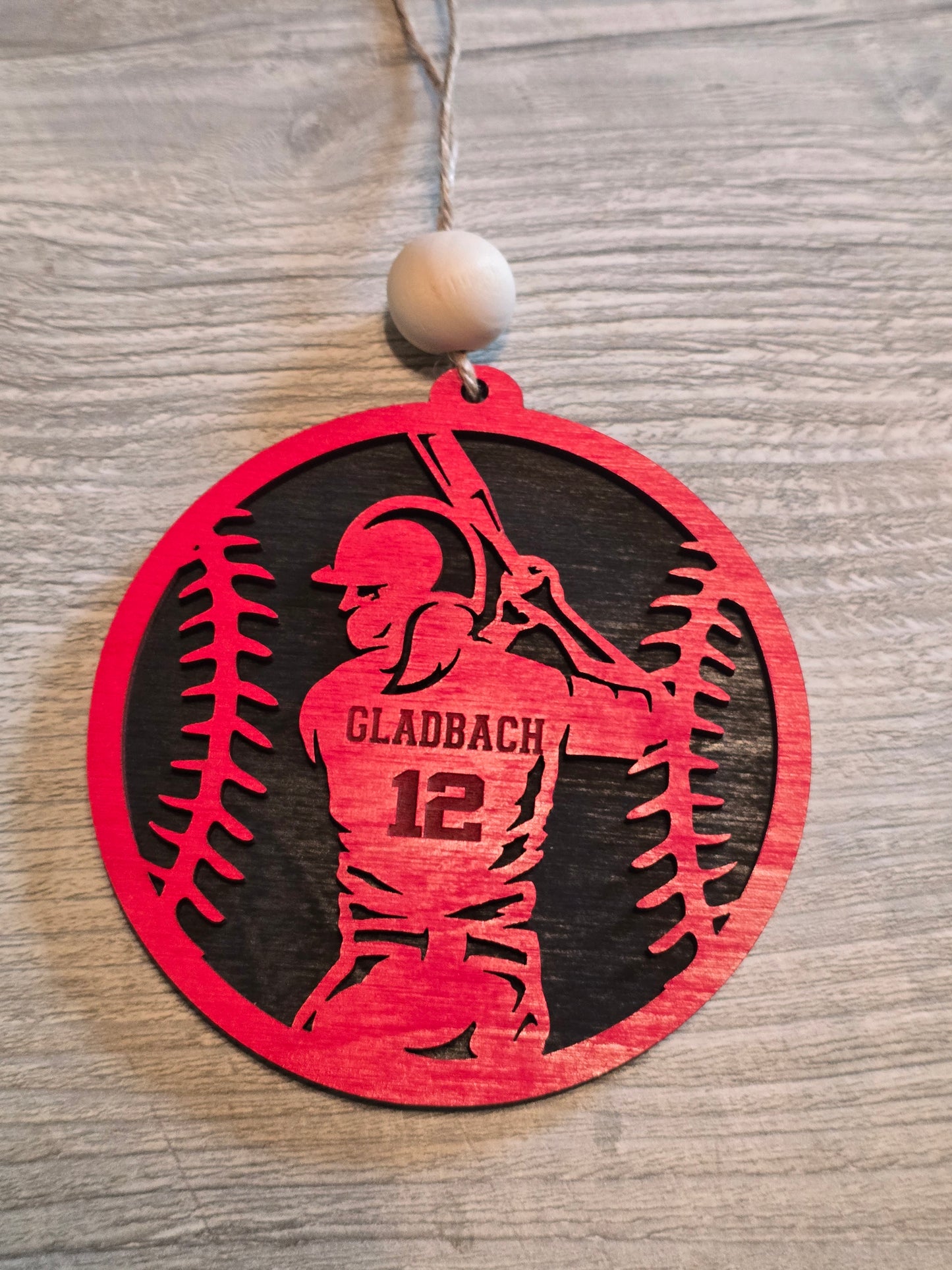 Sports Christmas Ornaments Personalized