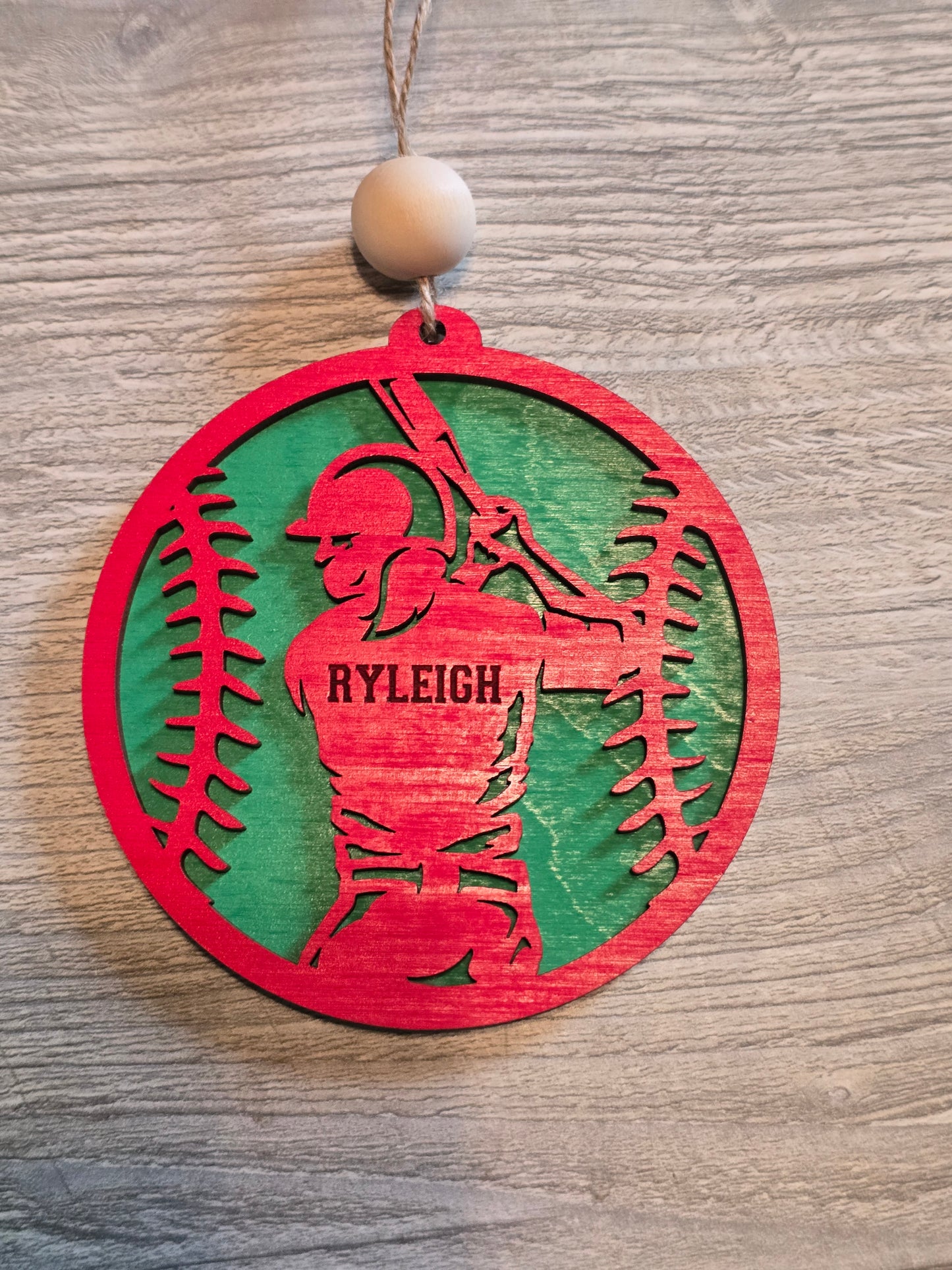 Sports Christmas Ornaments Personalized