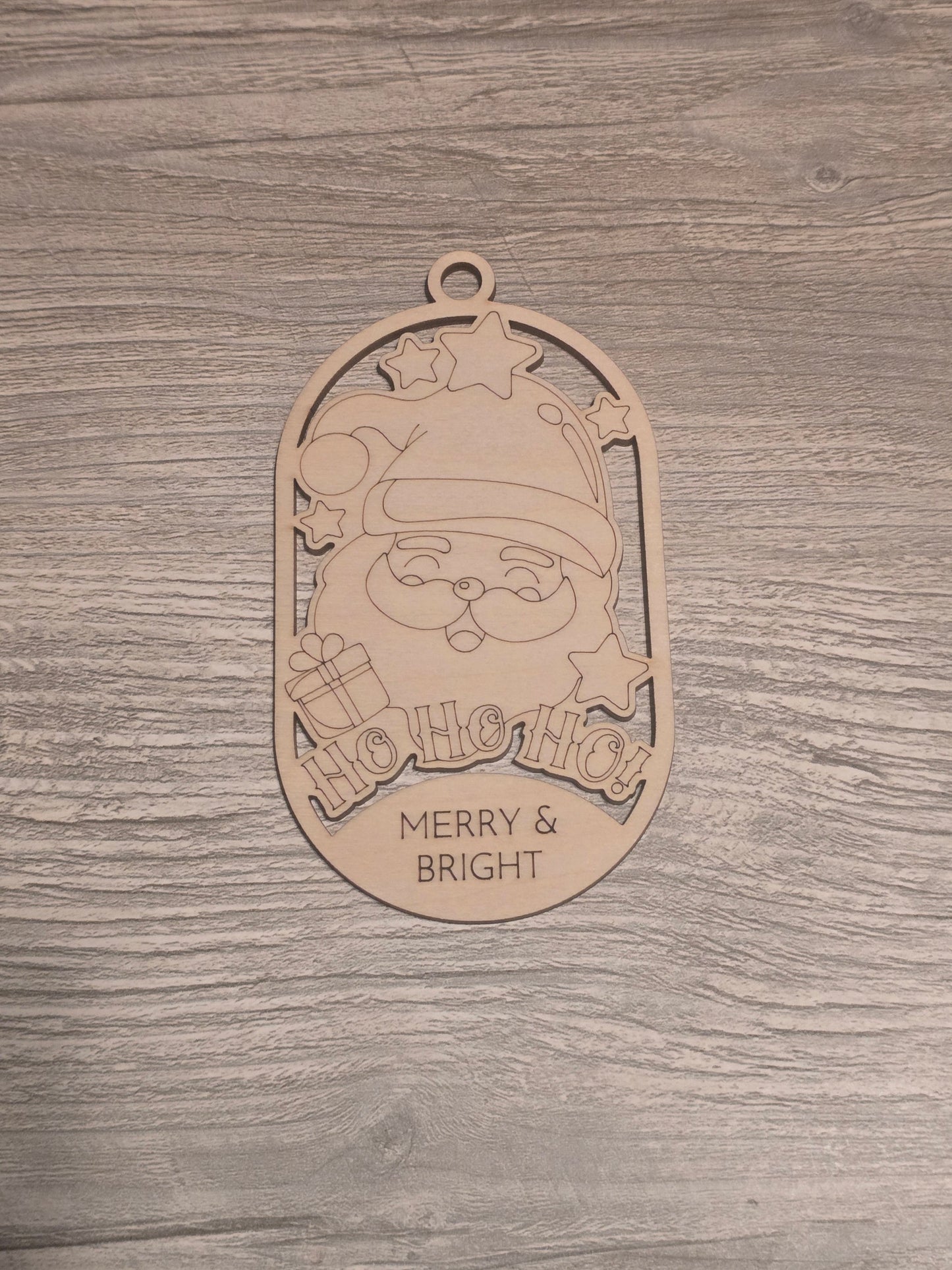 Merry & Bright Christmas Ornaments coloring kits