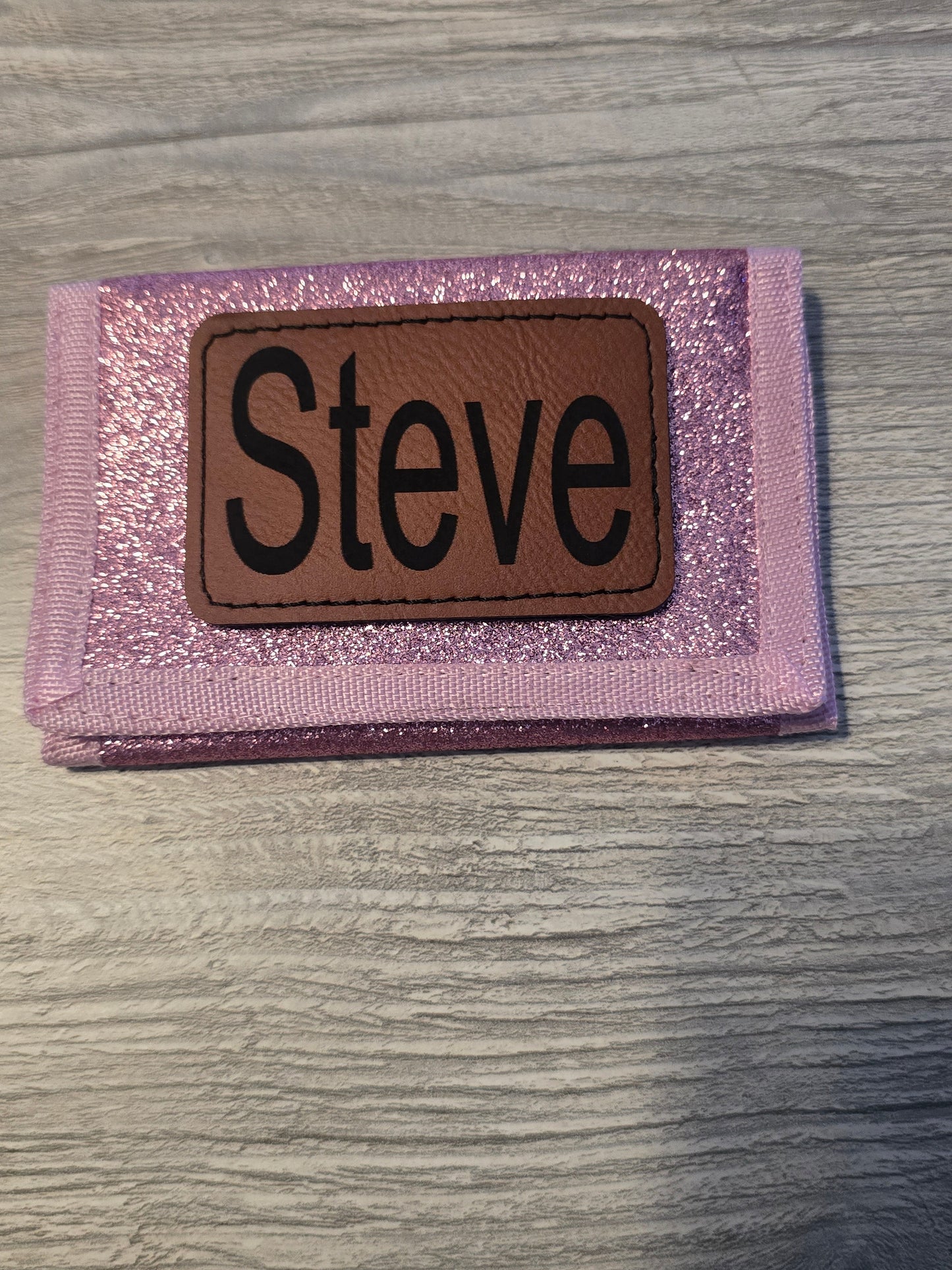 Girls glitter wallets Personalized