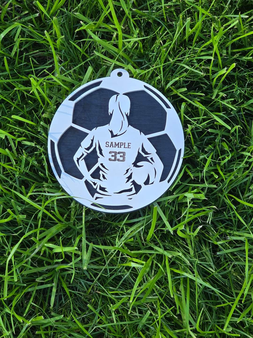 Sports Set 2 Christmas Ornaments Personalized