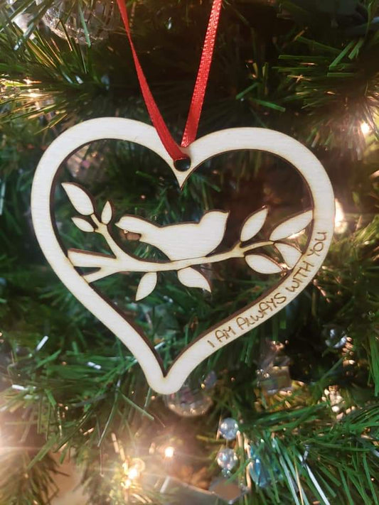 I Am Always With You Ornament Memorial